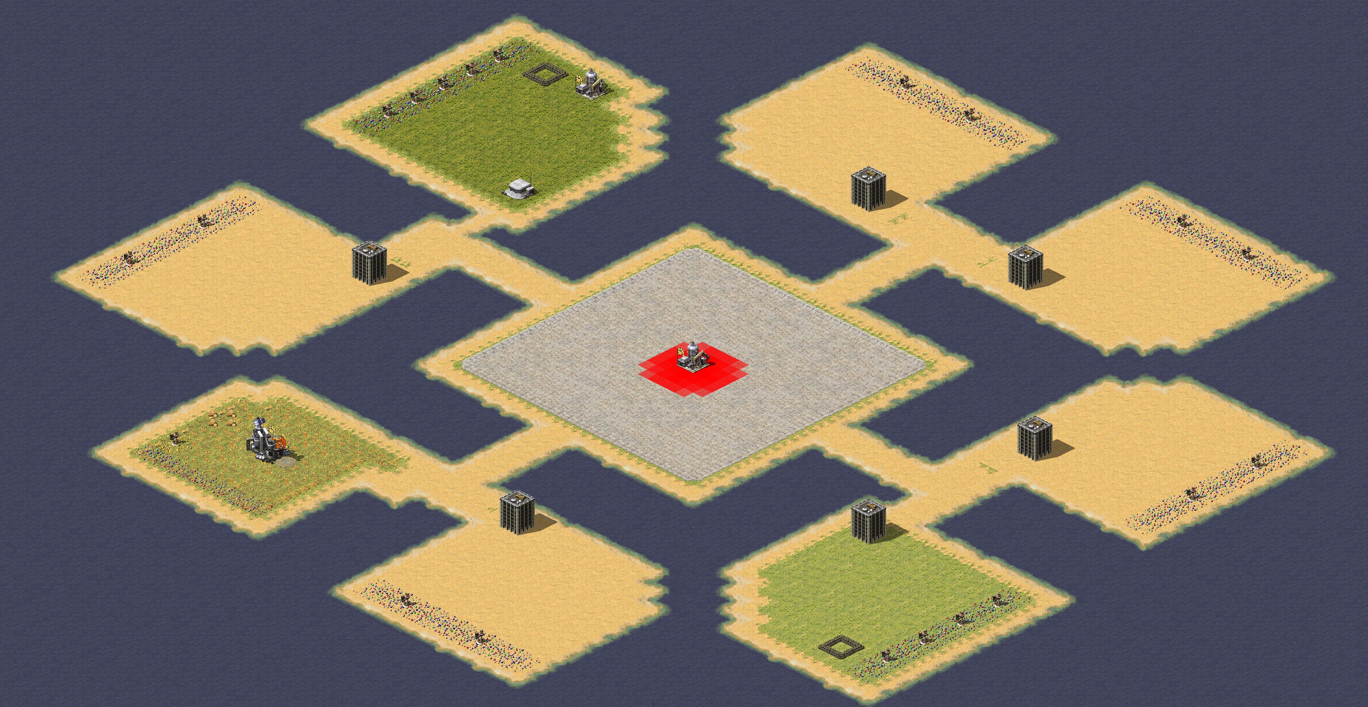 Rendered map: Legendary Throne Patch of Land
