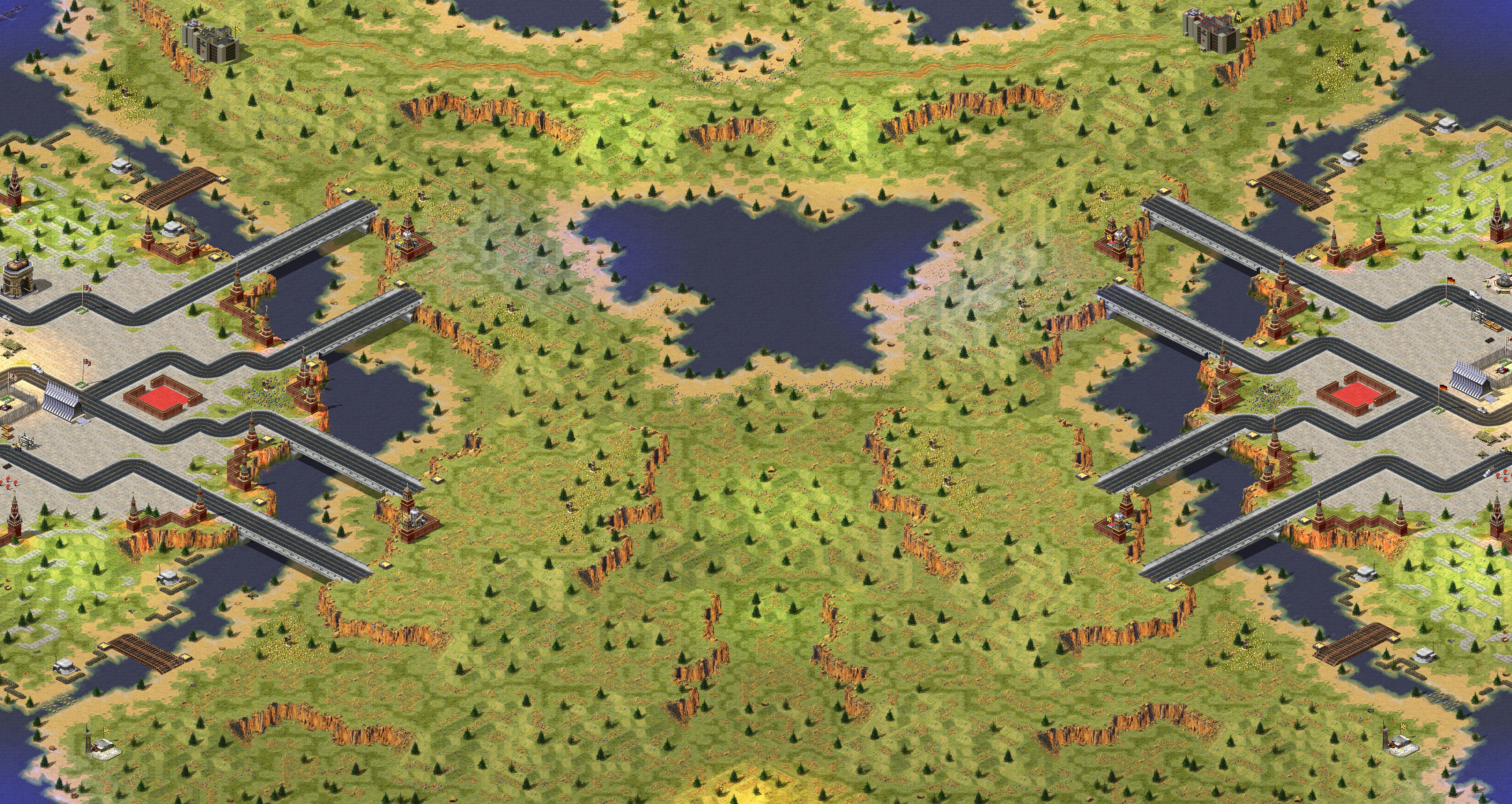 Rendered map: Unholy Fortress LE