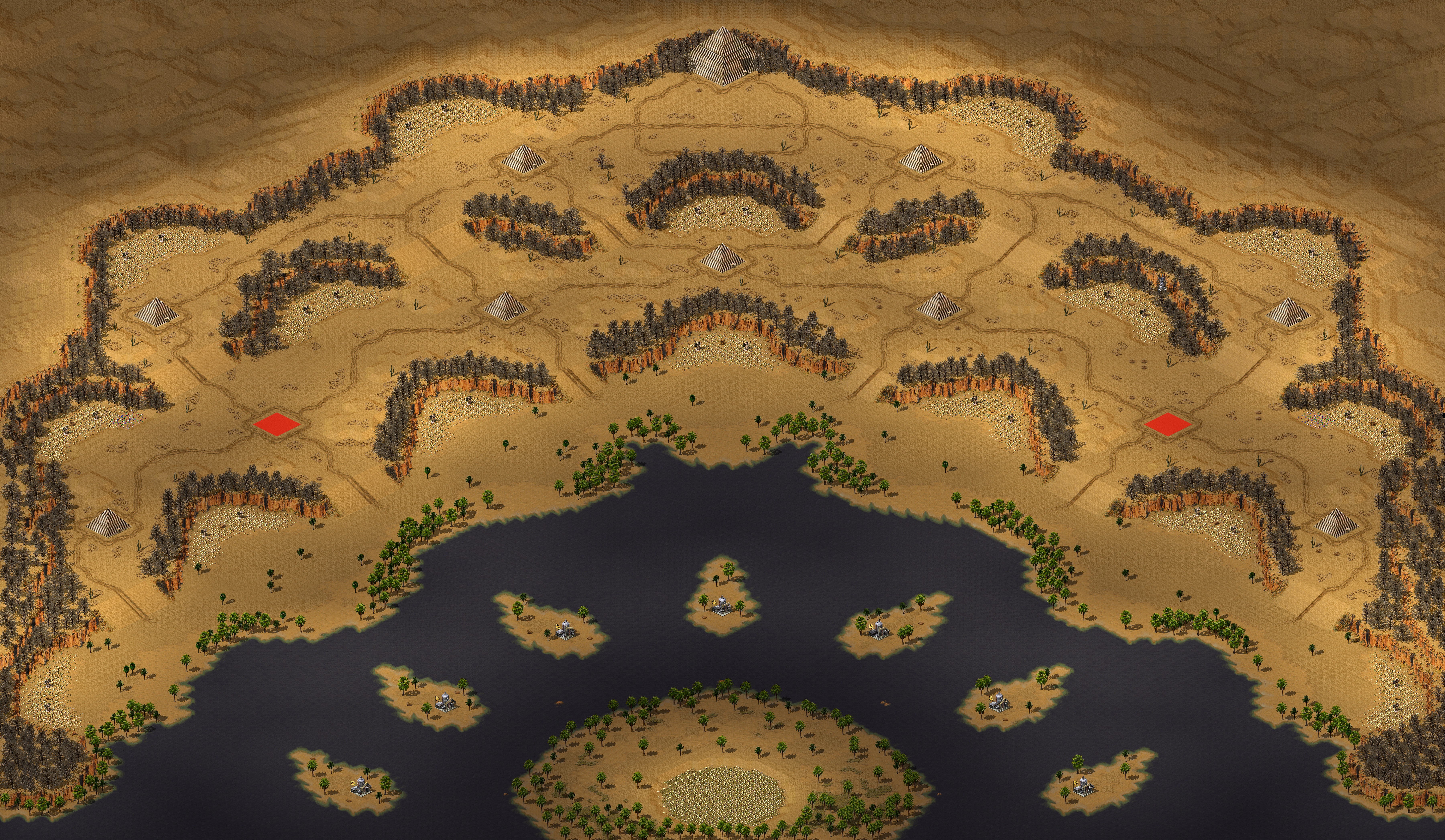 Rendered map: pil
