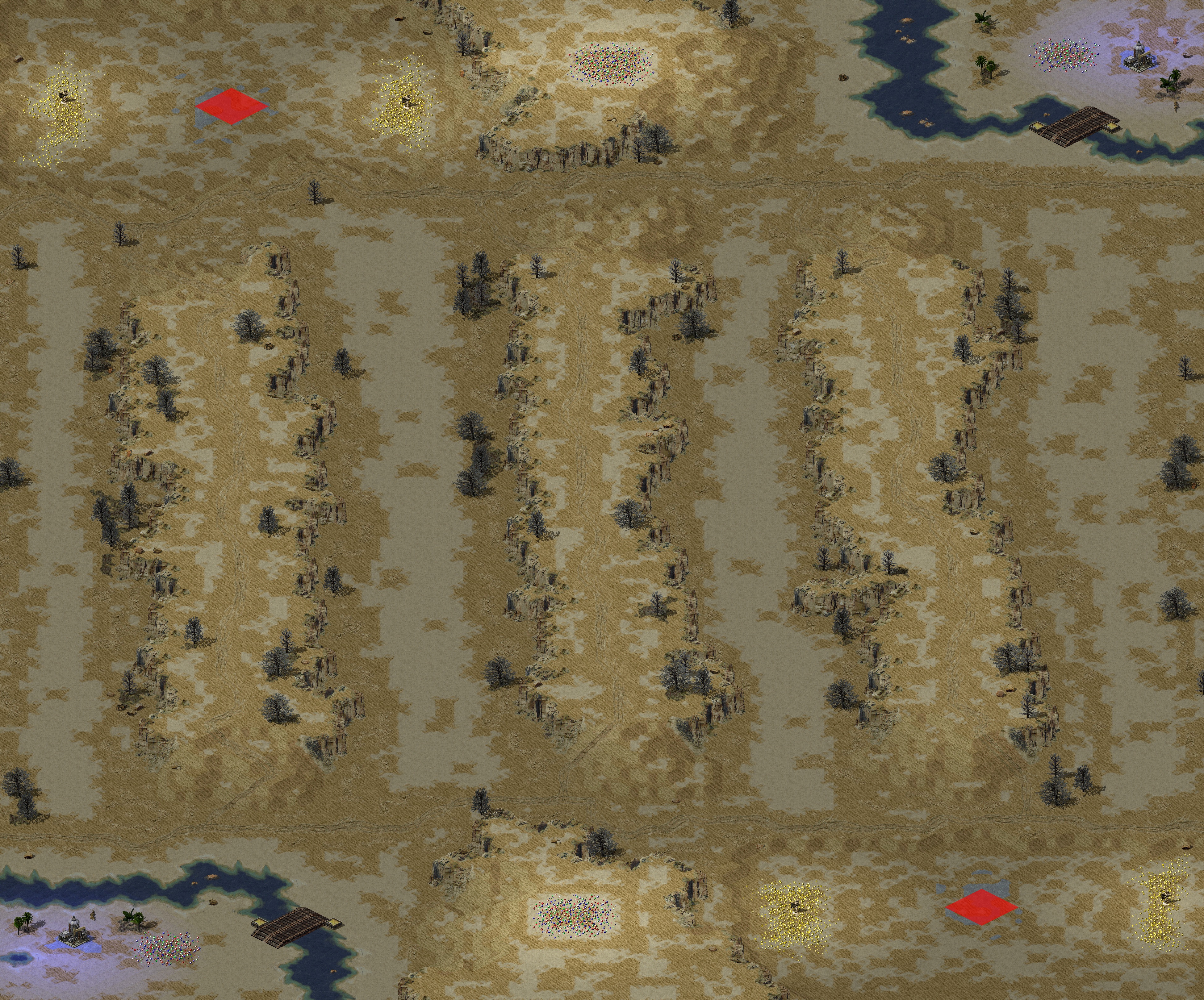 Rendered map: Dry Canyon