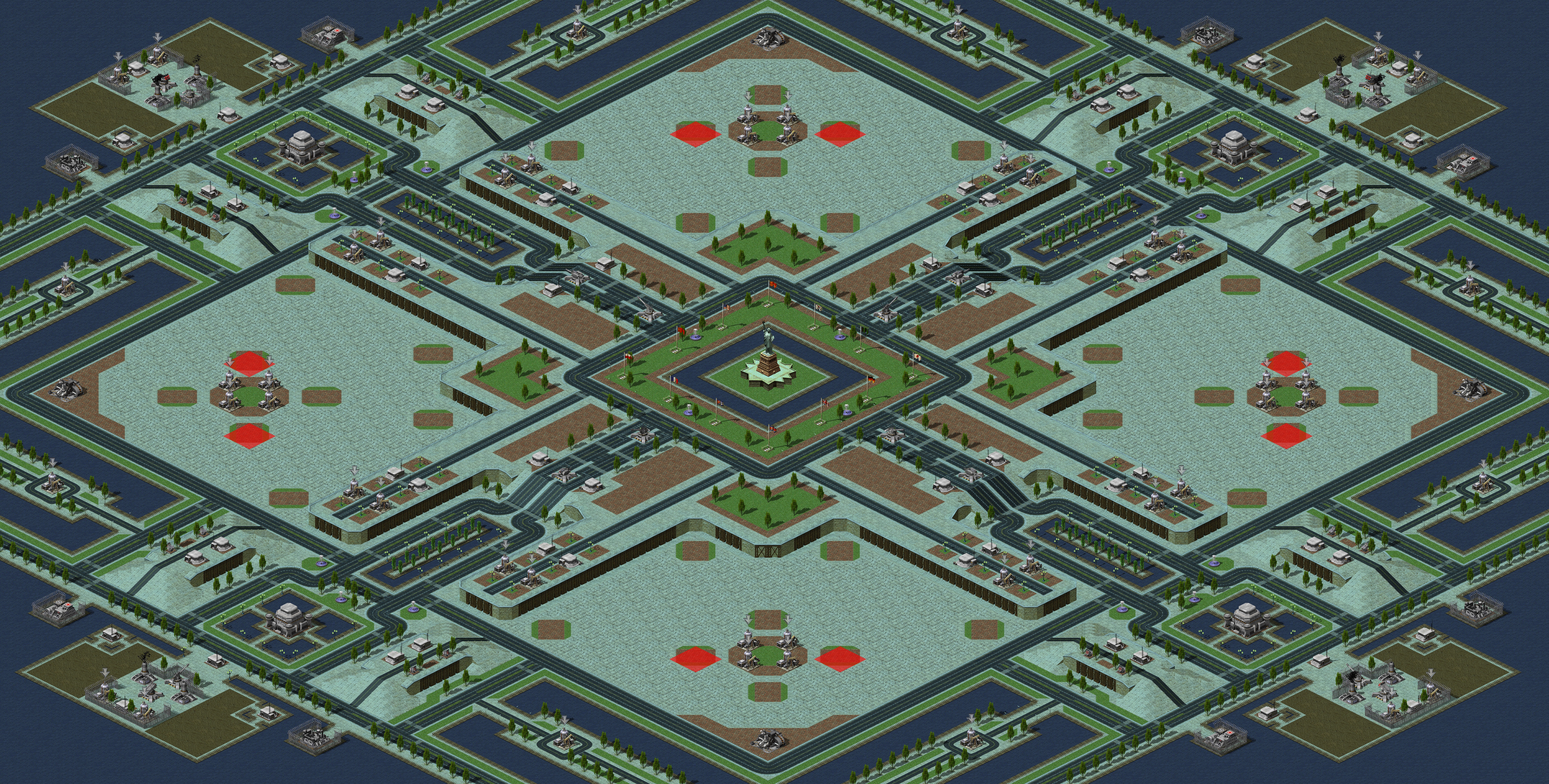 Rendered map: Fight for Liberty