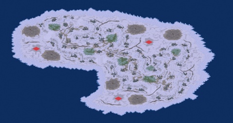 Rendered preview of Hostile Iceberg
