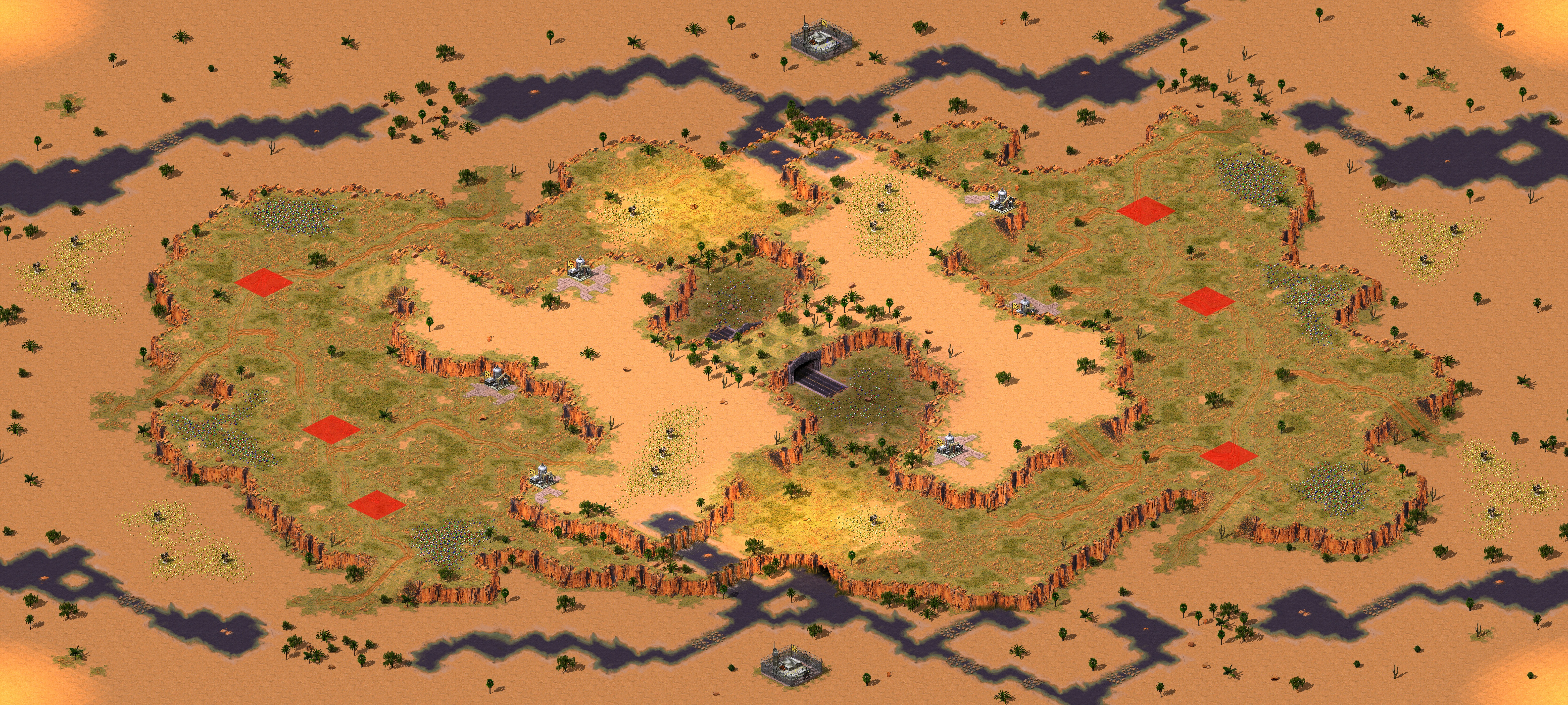 Rendered map: Explosive
