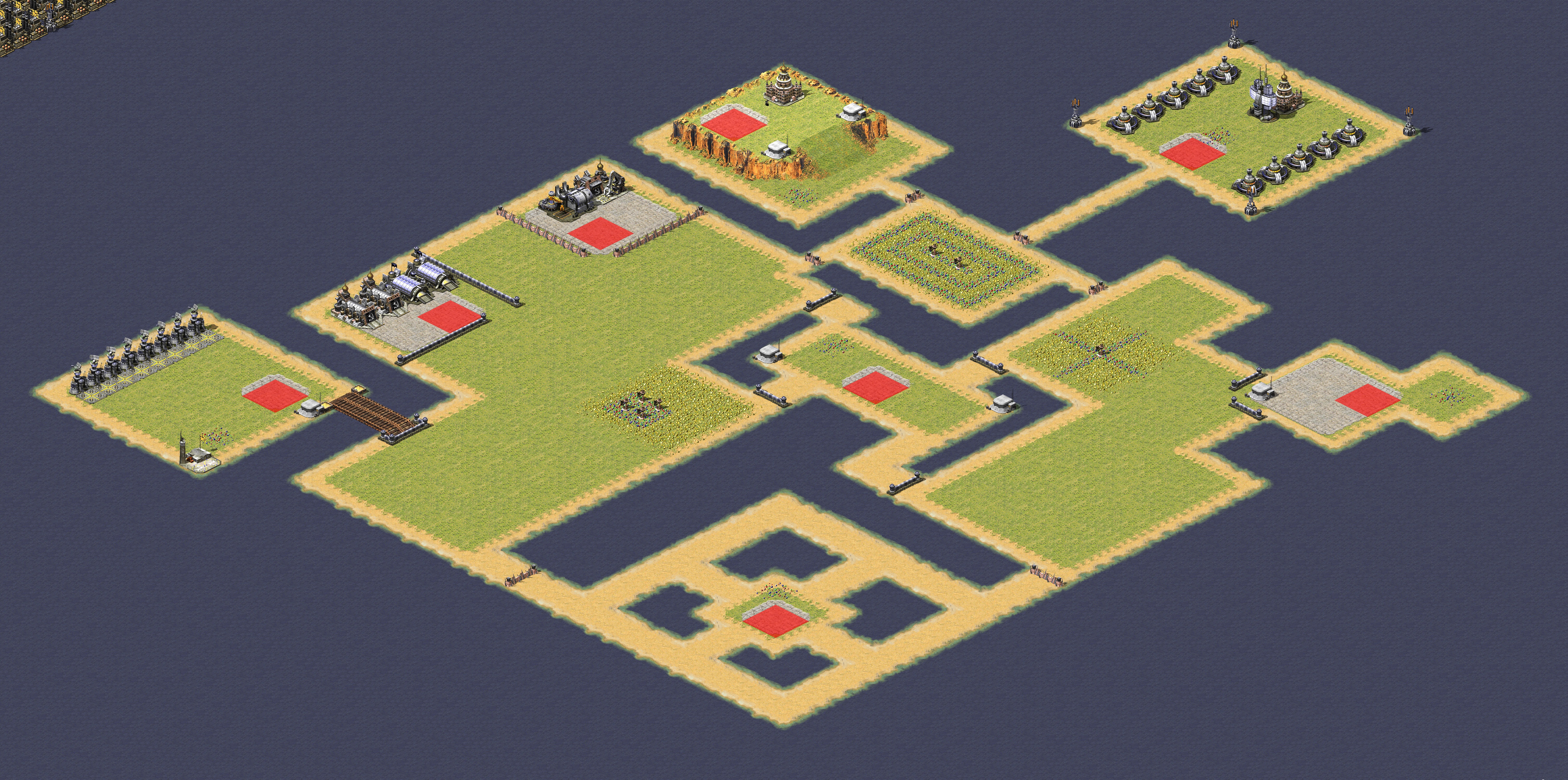 Rendered map: Slightly Imbalanced Patch of Land