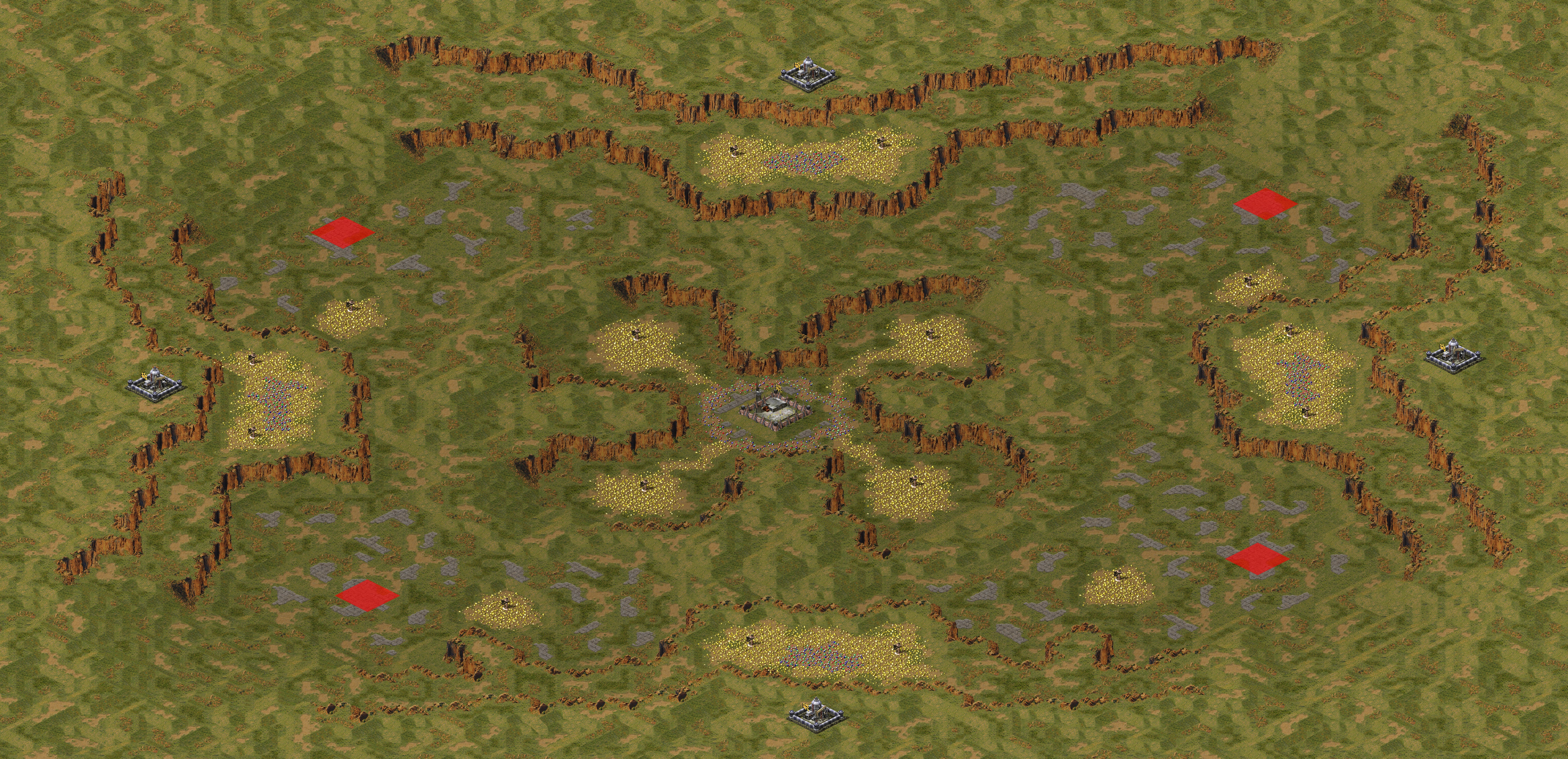 Rendered map: Shattered