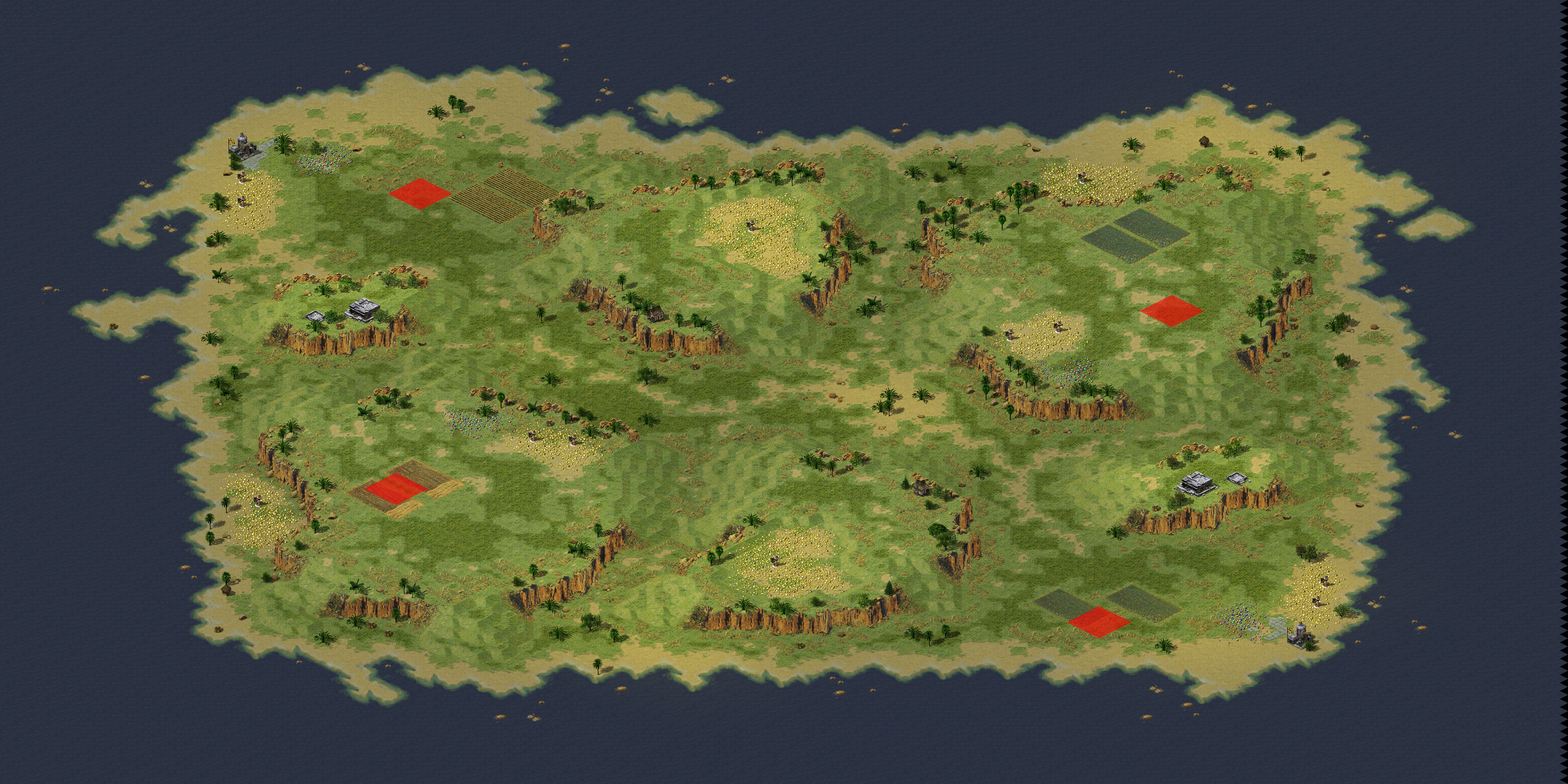 Rendered map: 湖滨高原 - 赛事专用