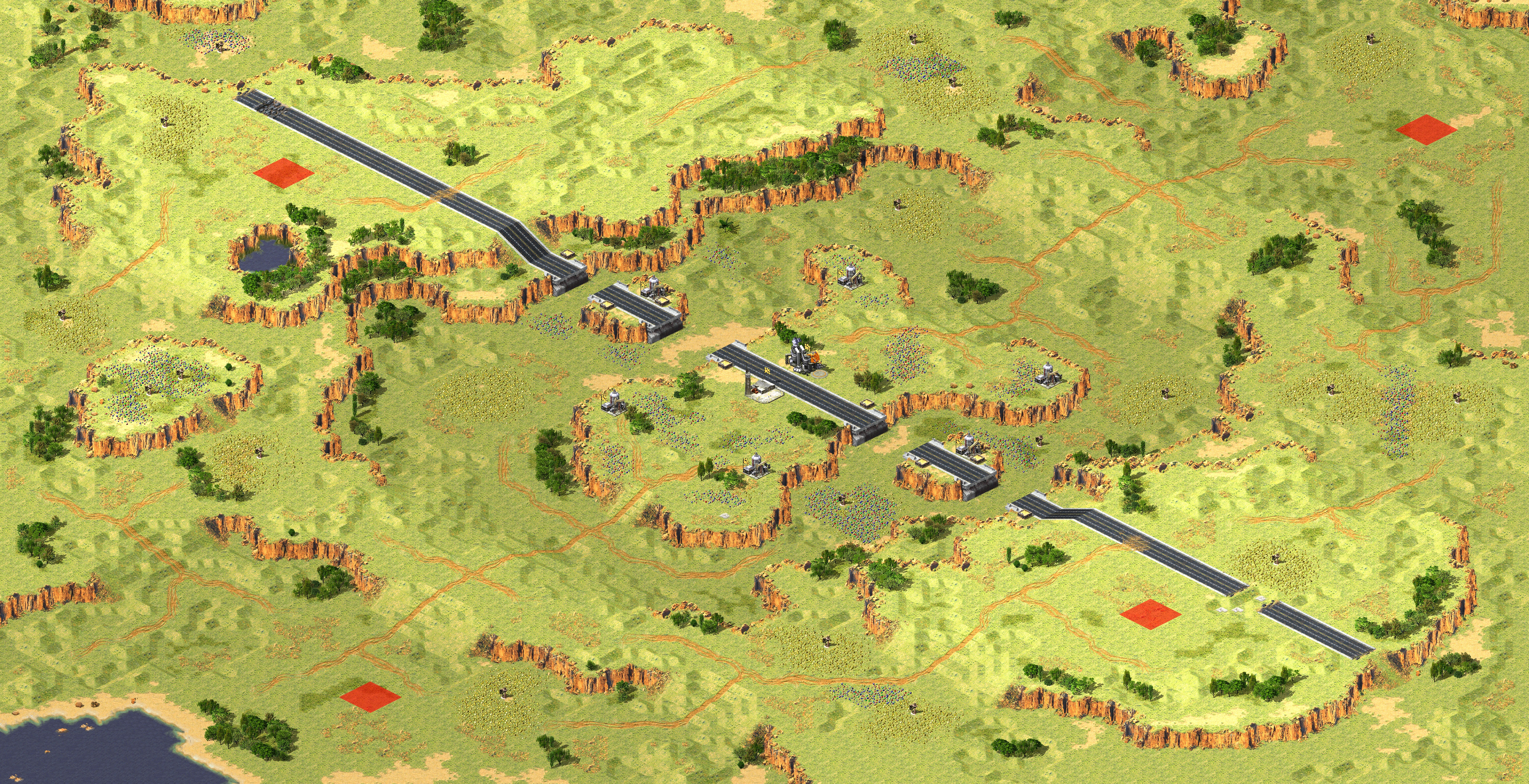 Rendered map: Pit Or Plateau