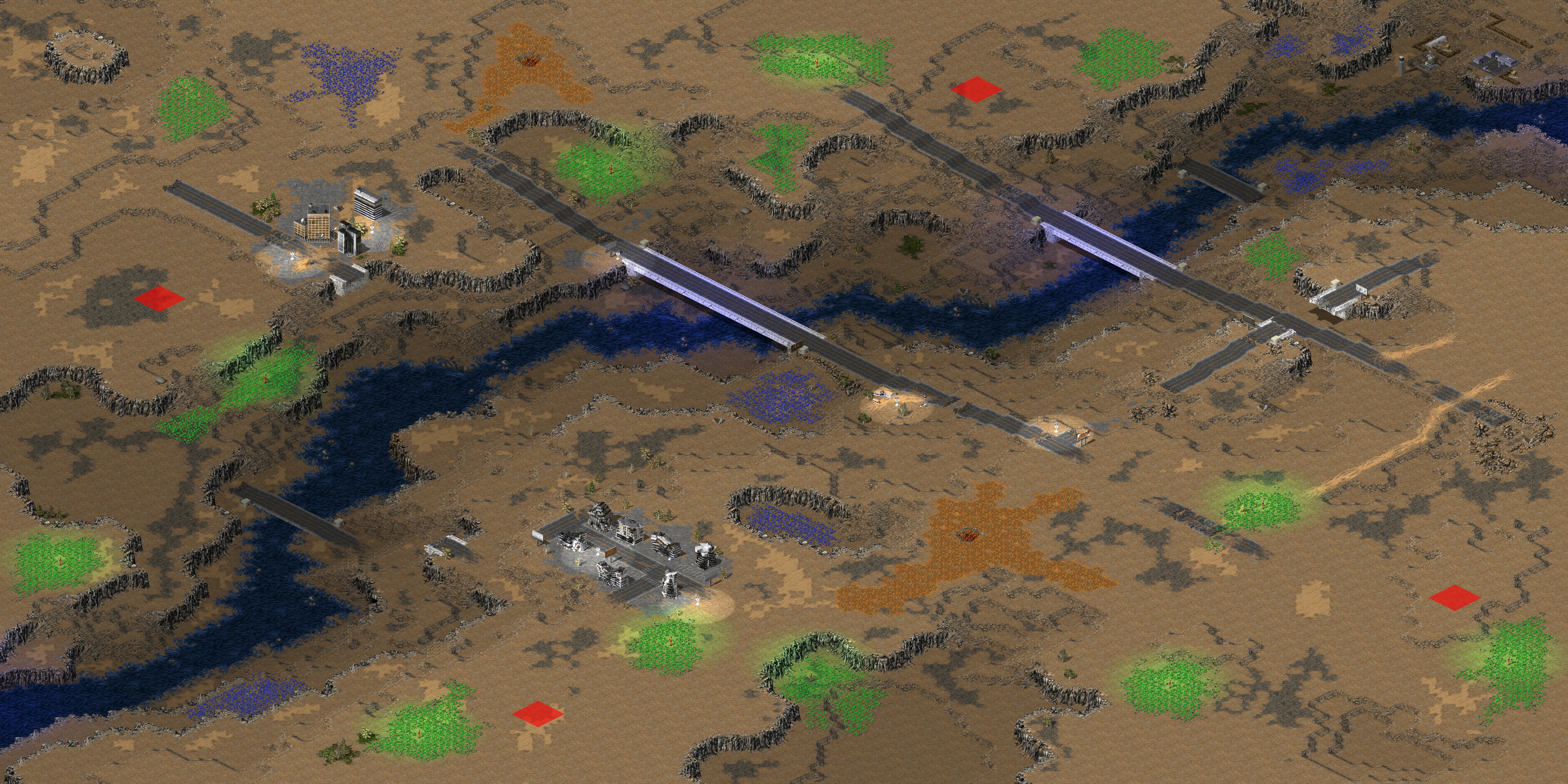 Rendered map: Grand Canyon