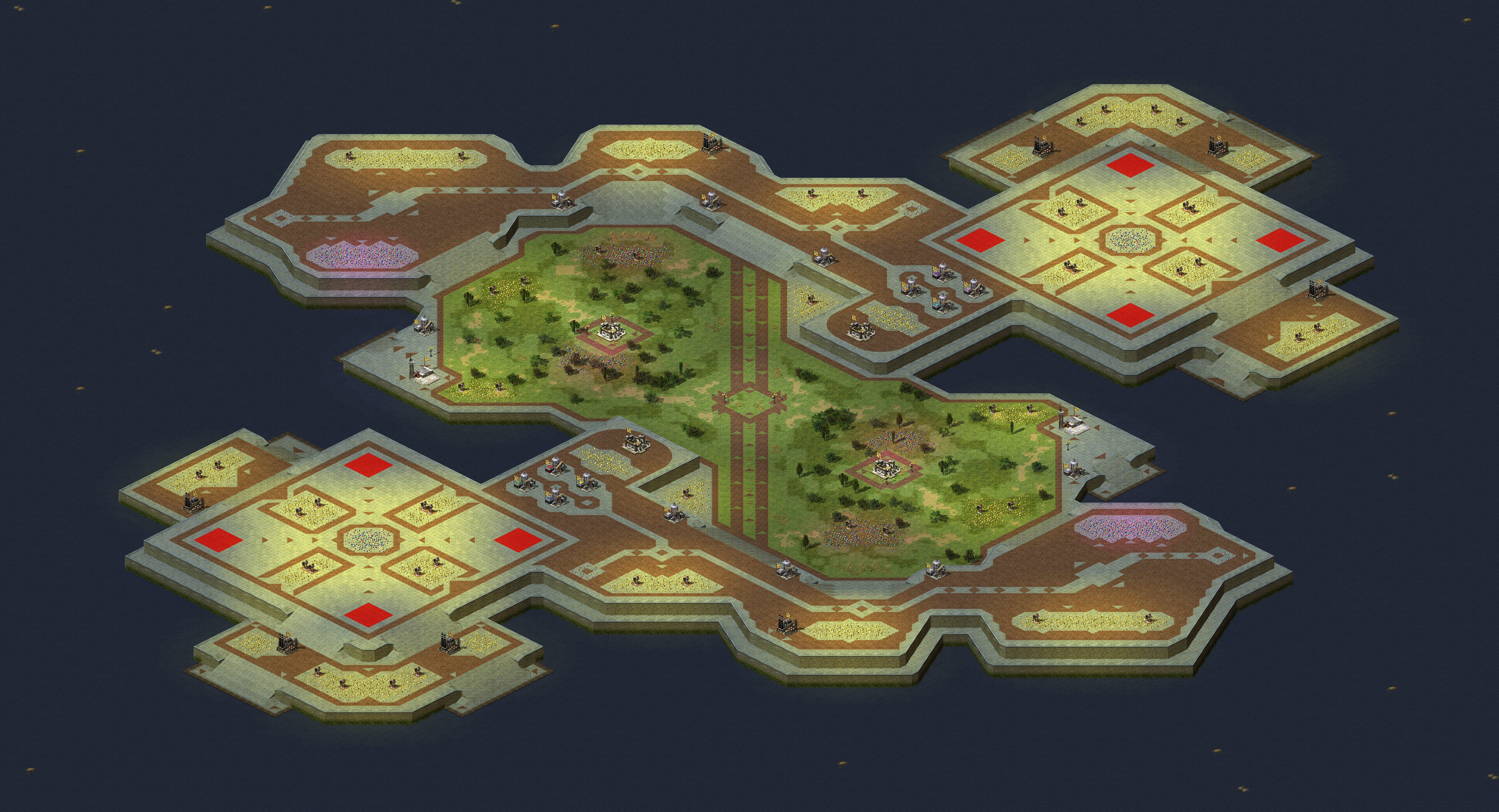 Rendered map: Floating Fortress (3.0)