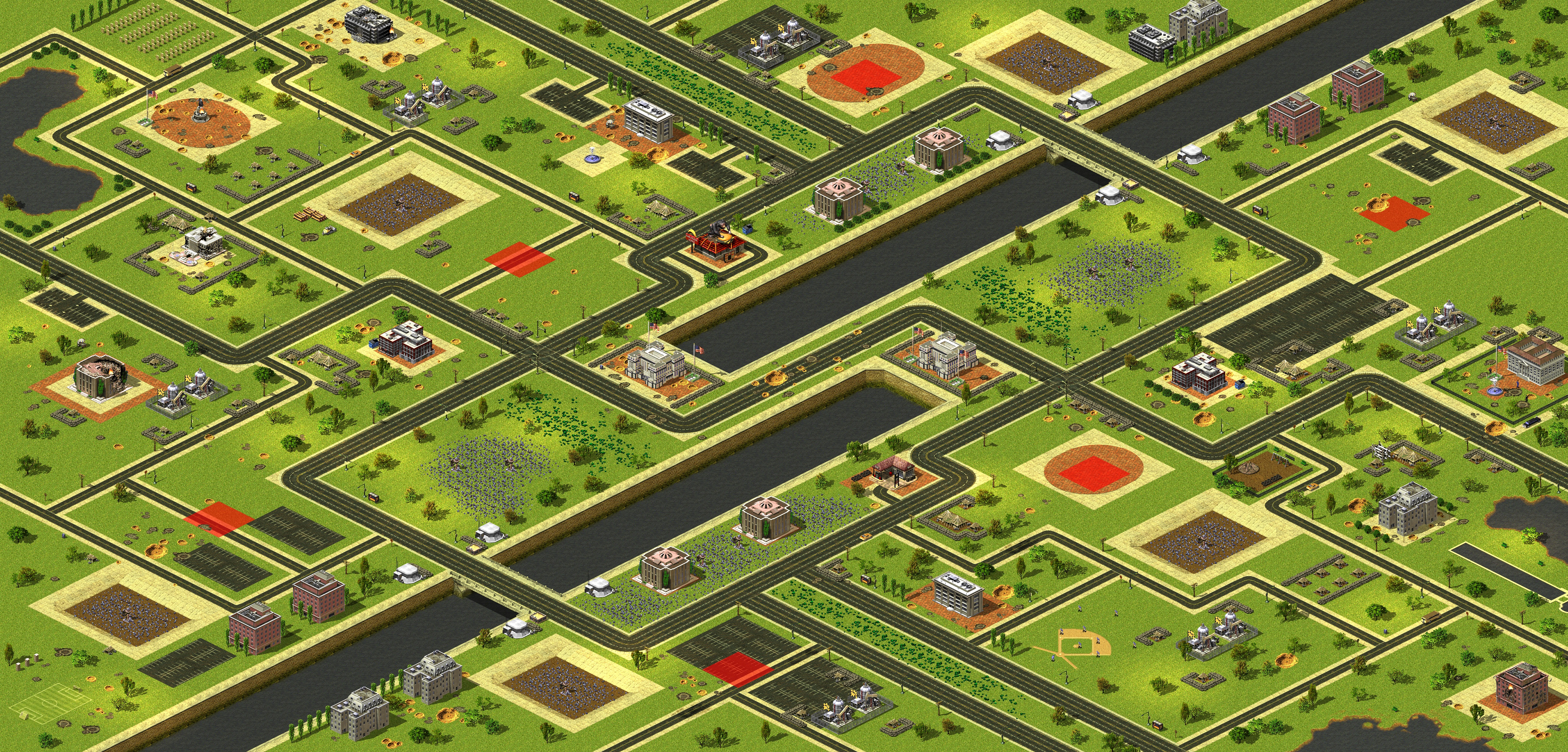 Rendered map: Army of the Potomac