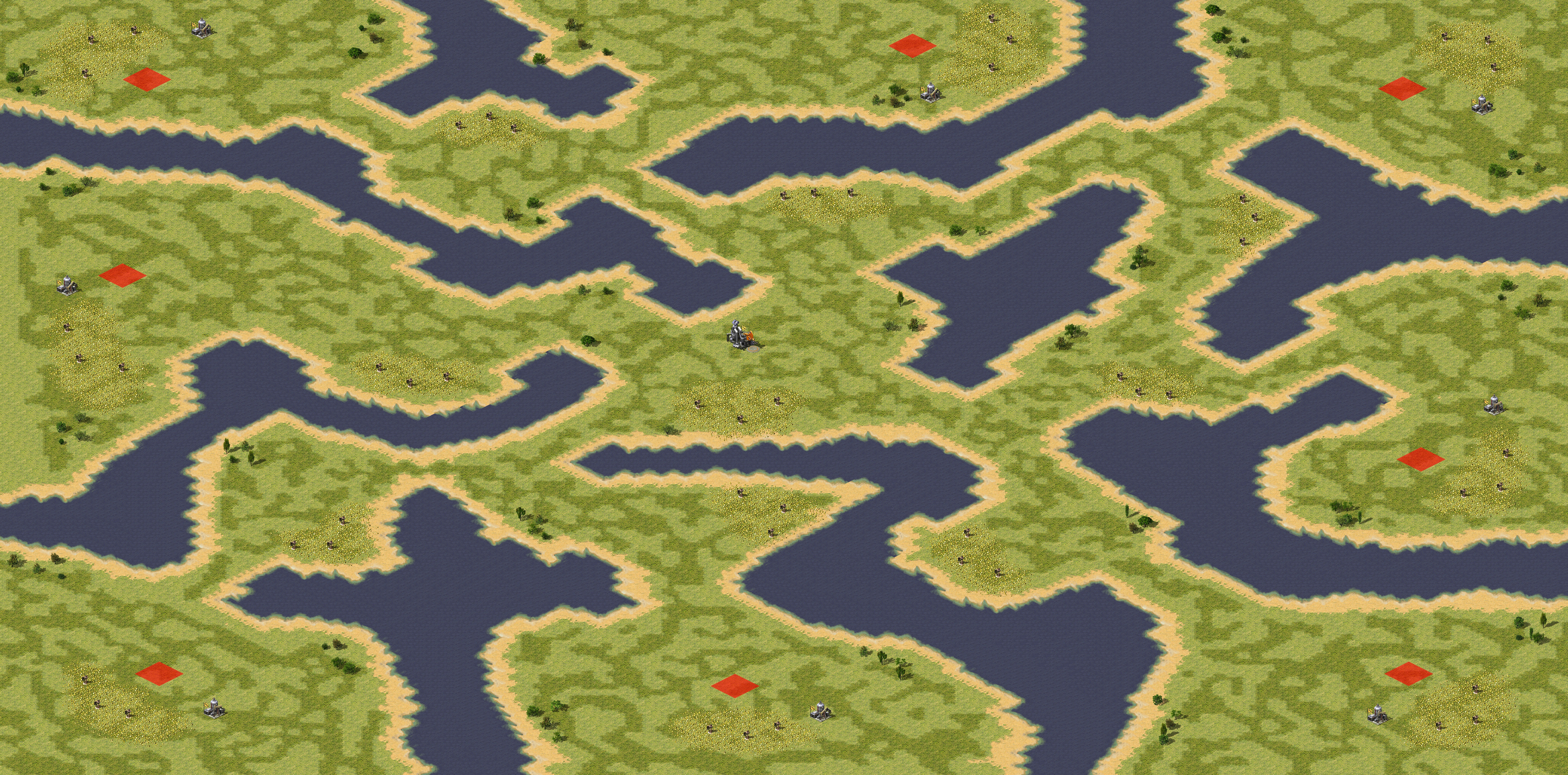 Rendered map: Big Game Hunters