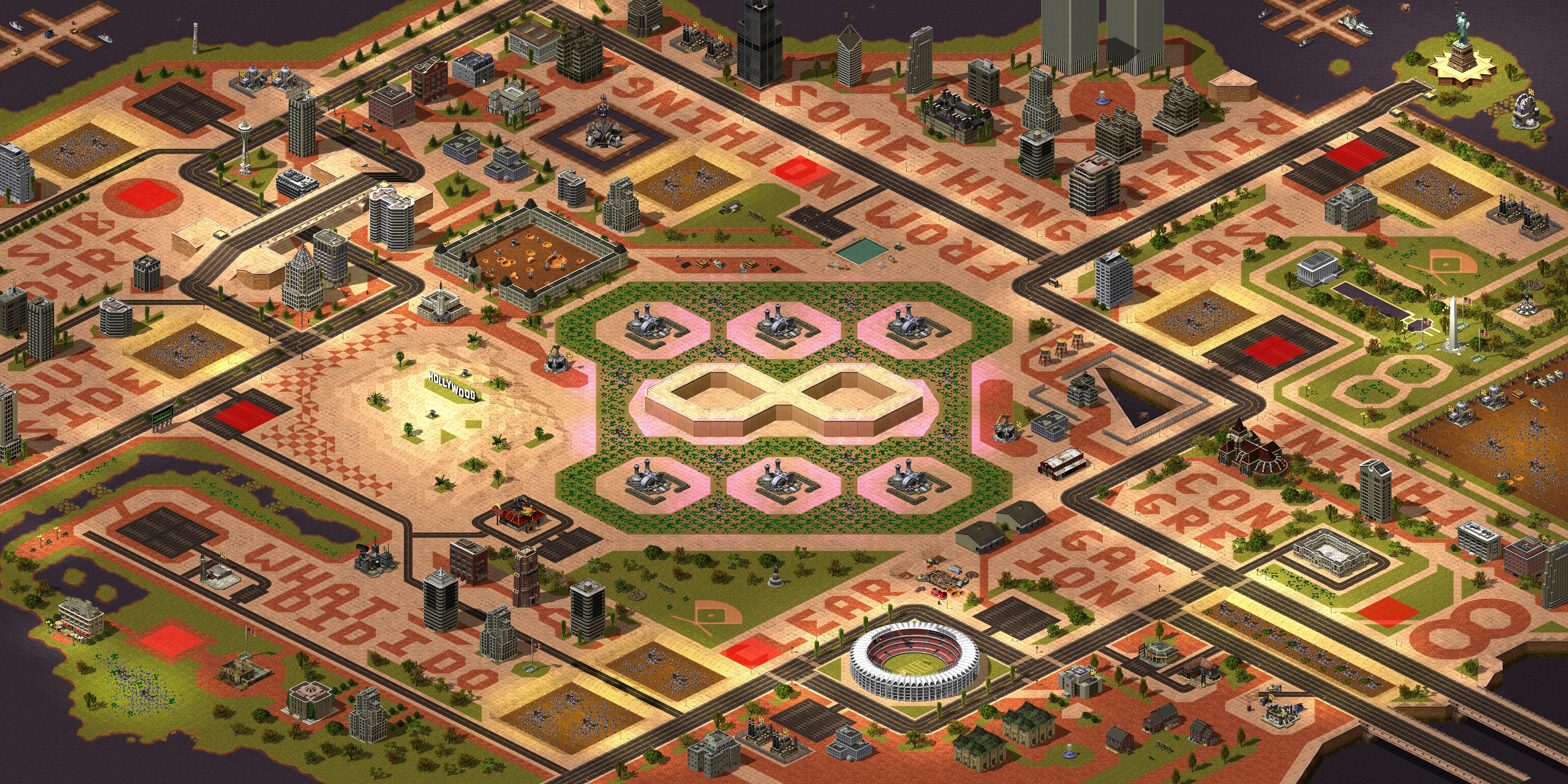 Rendered map: [8] Sonic Highways