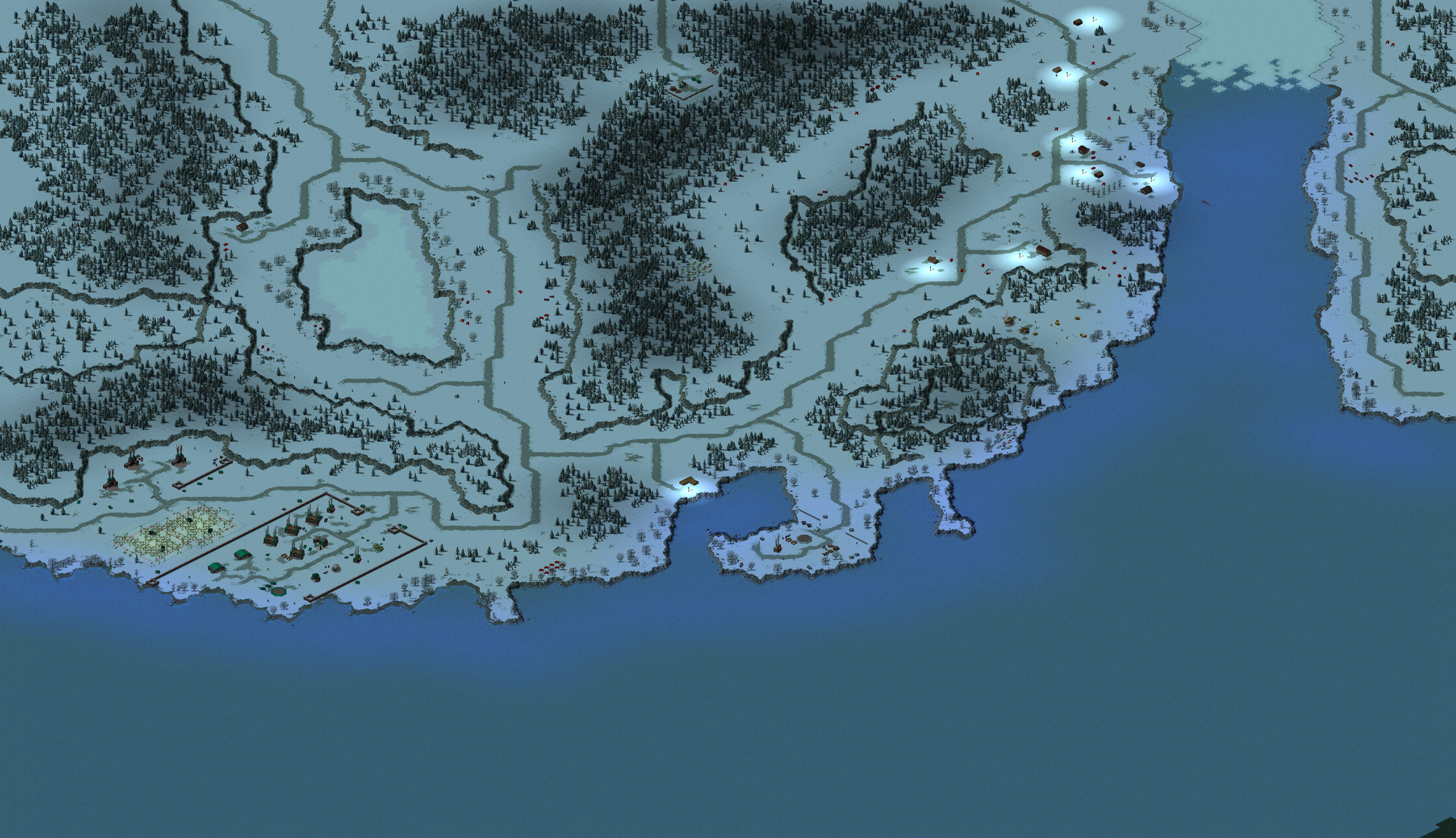 Rendered map: CR Route A #09: Sensory Escort