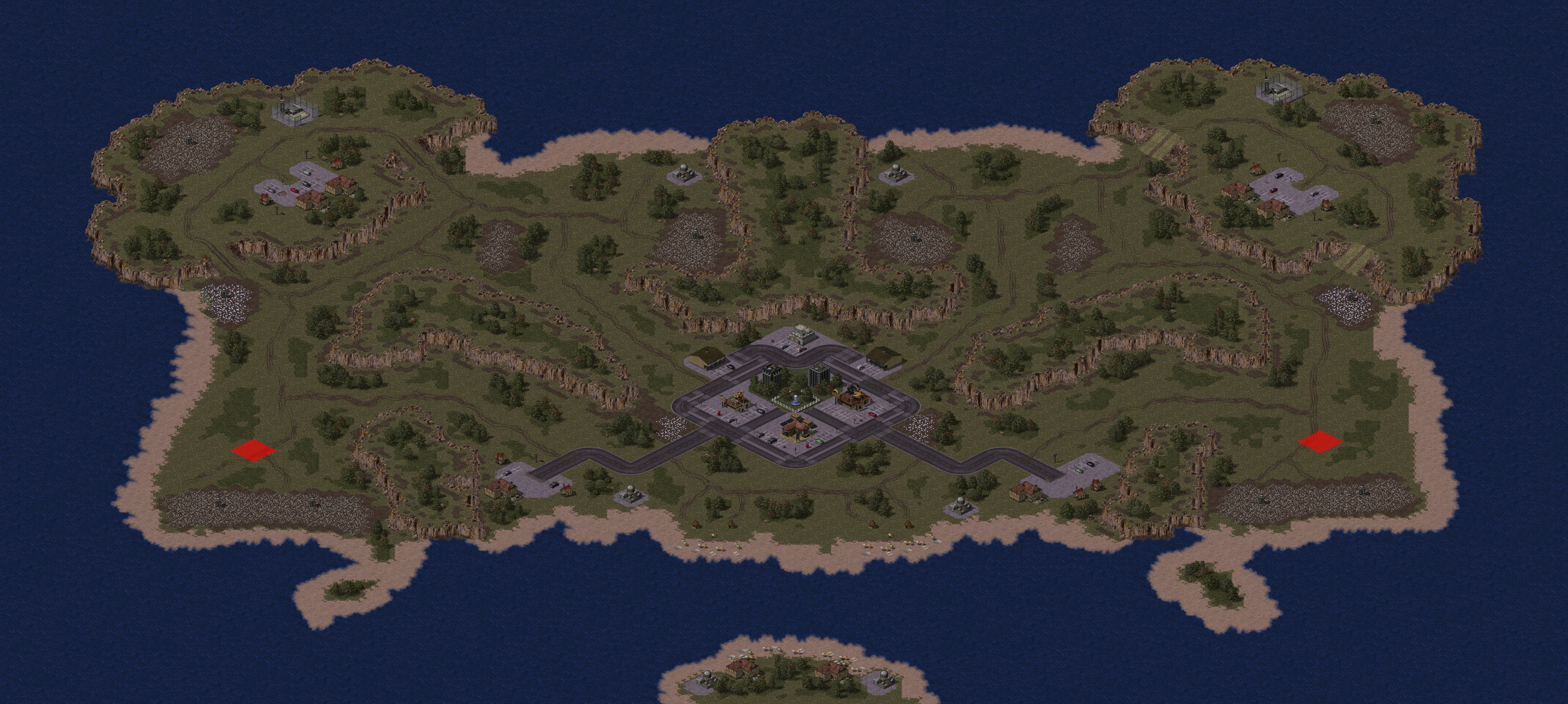 Rendered map: Cabana Republic