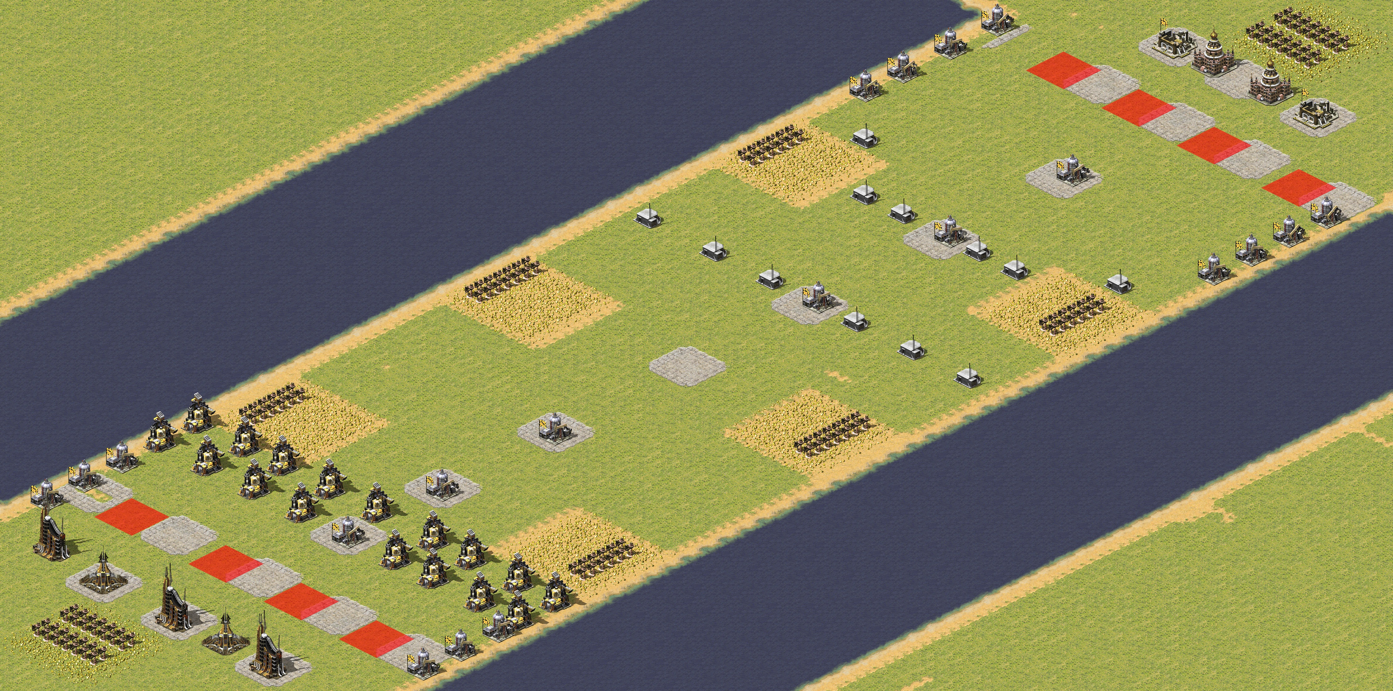 Rendered map: Army Melee 1.1