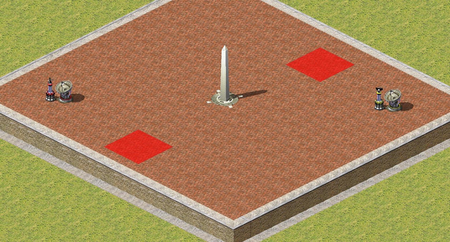 Rendered map: Monument: Arena Duel