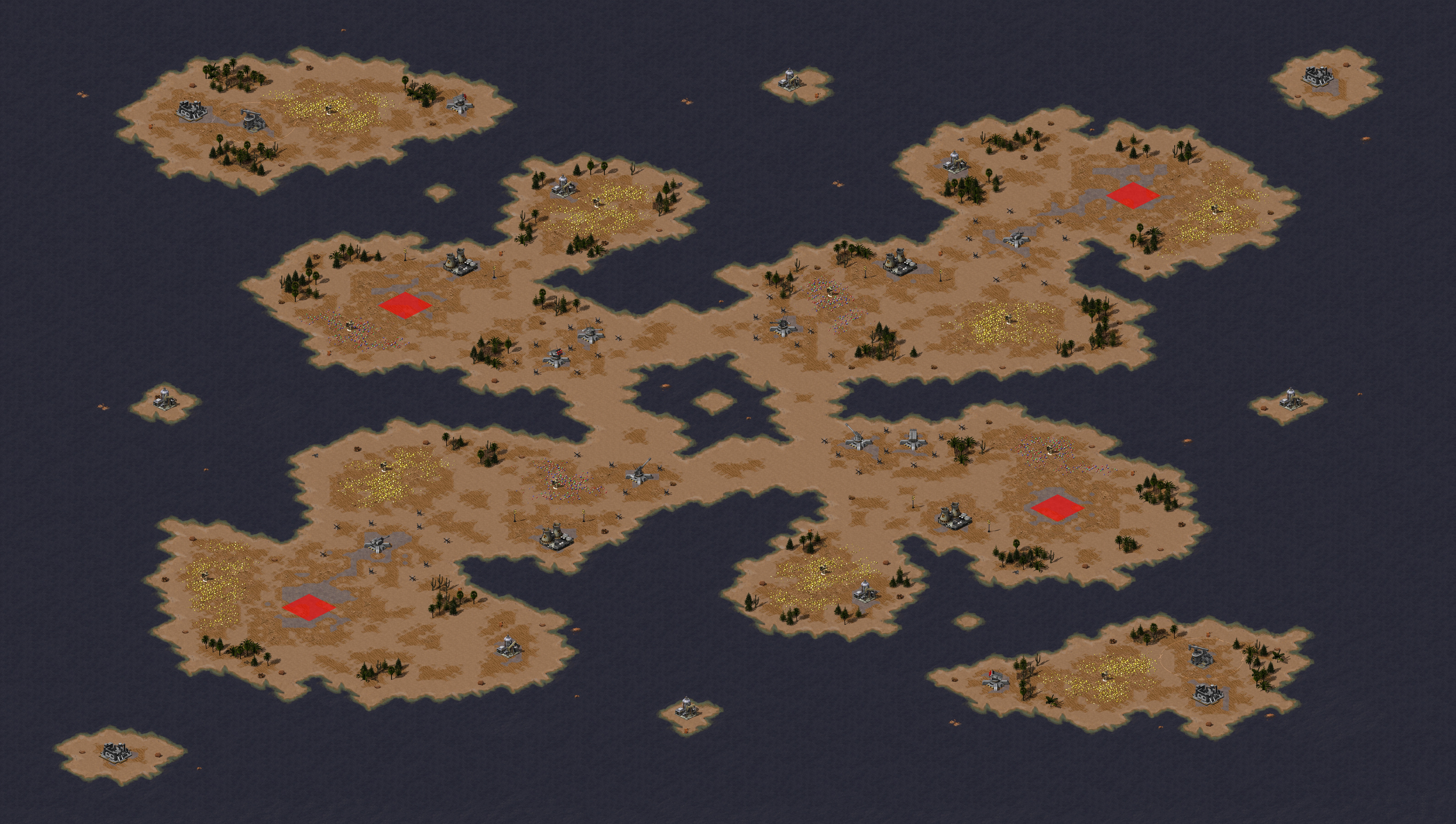 Rendered map: Baked Alaska