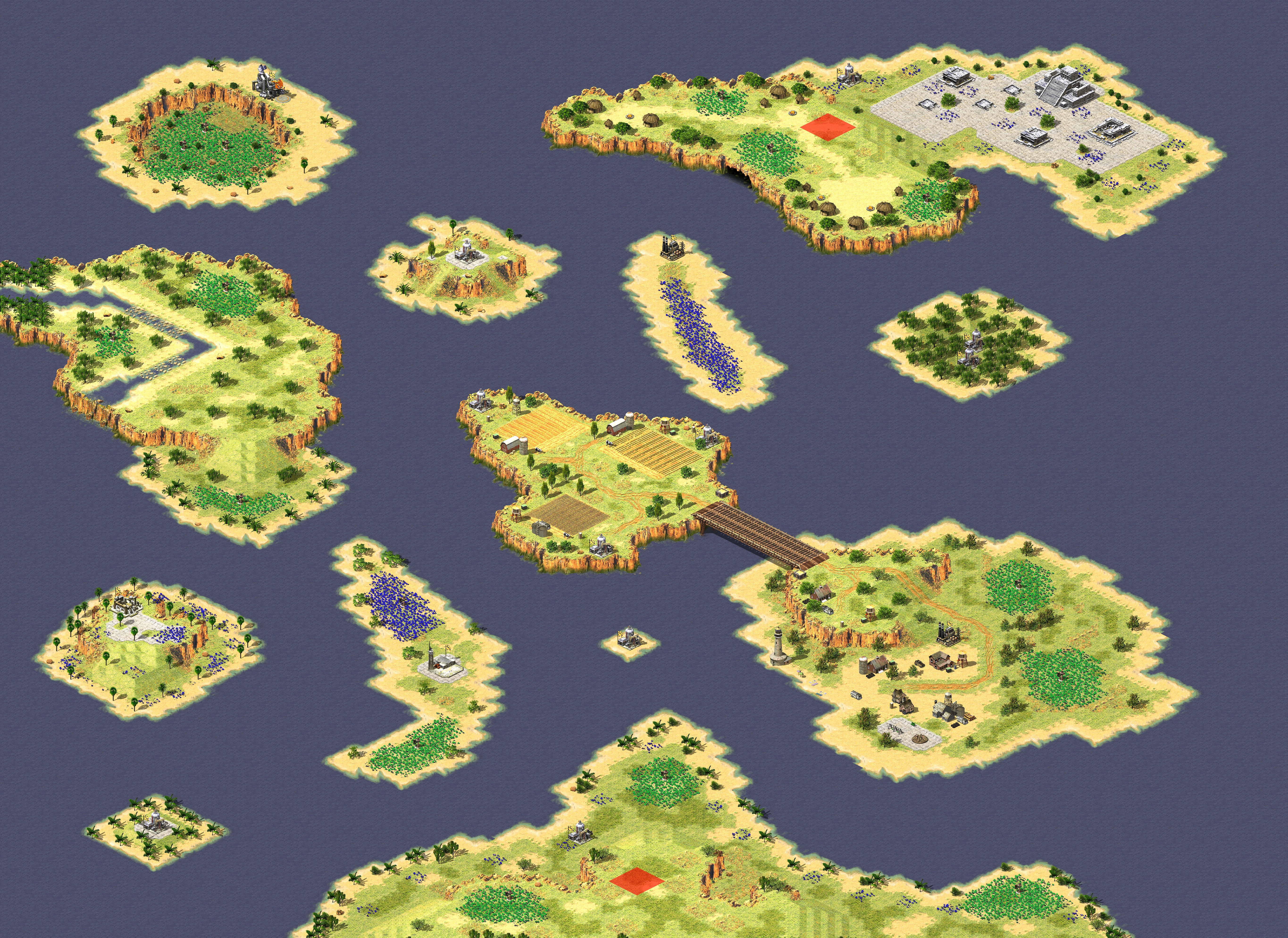 Rendered map: (2) Island Expansions