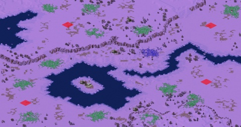 Rendered preview of [RA2] Allied Campaign: Red Storm - Map 5