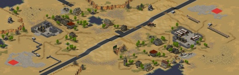 Rendered preview of Desert Duel[Lion]