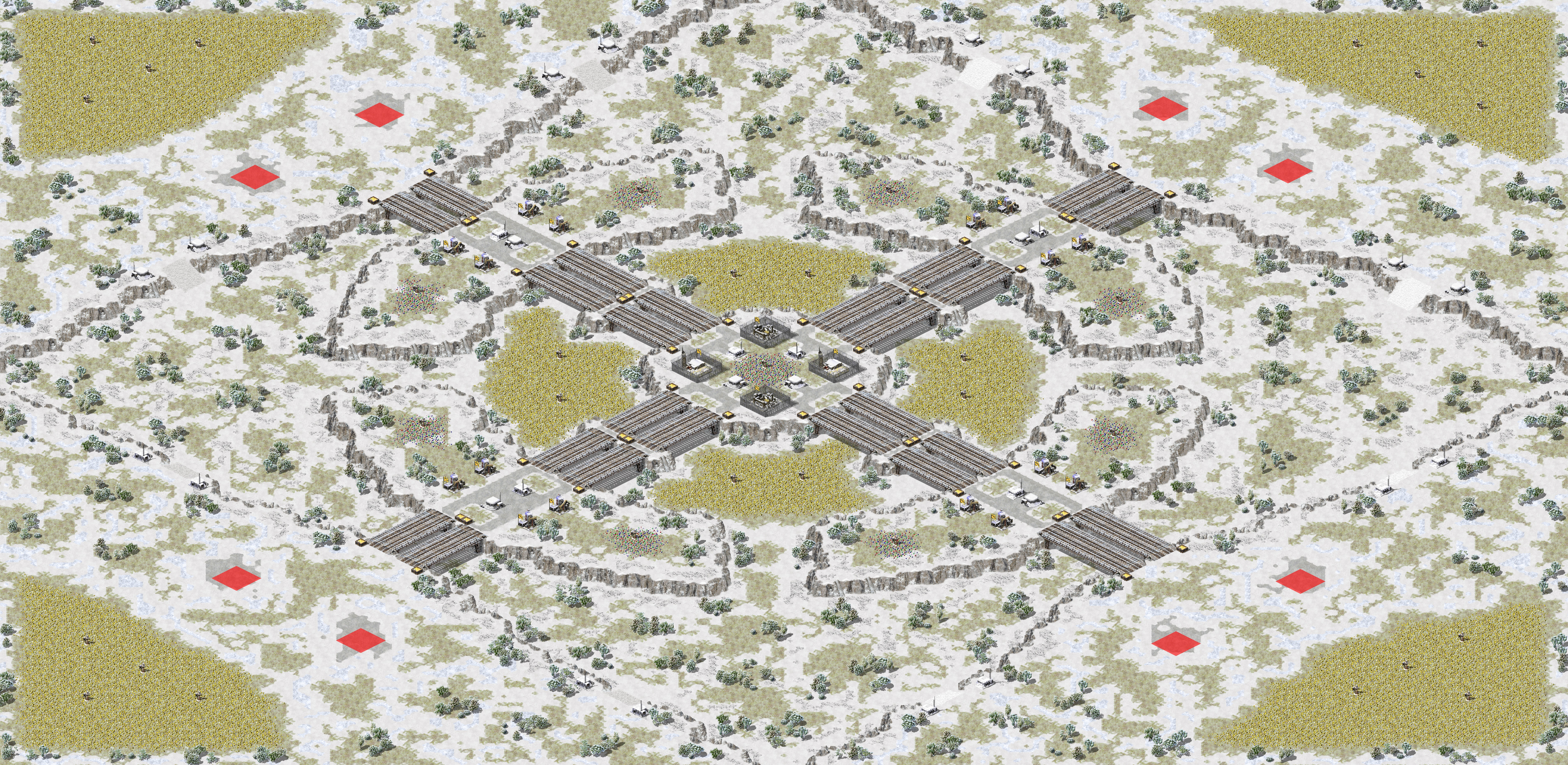 Rendered map: CrossHair
