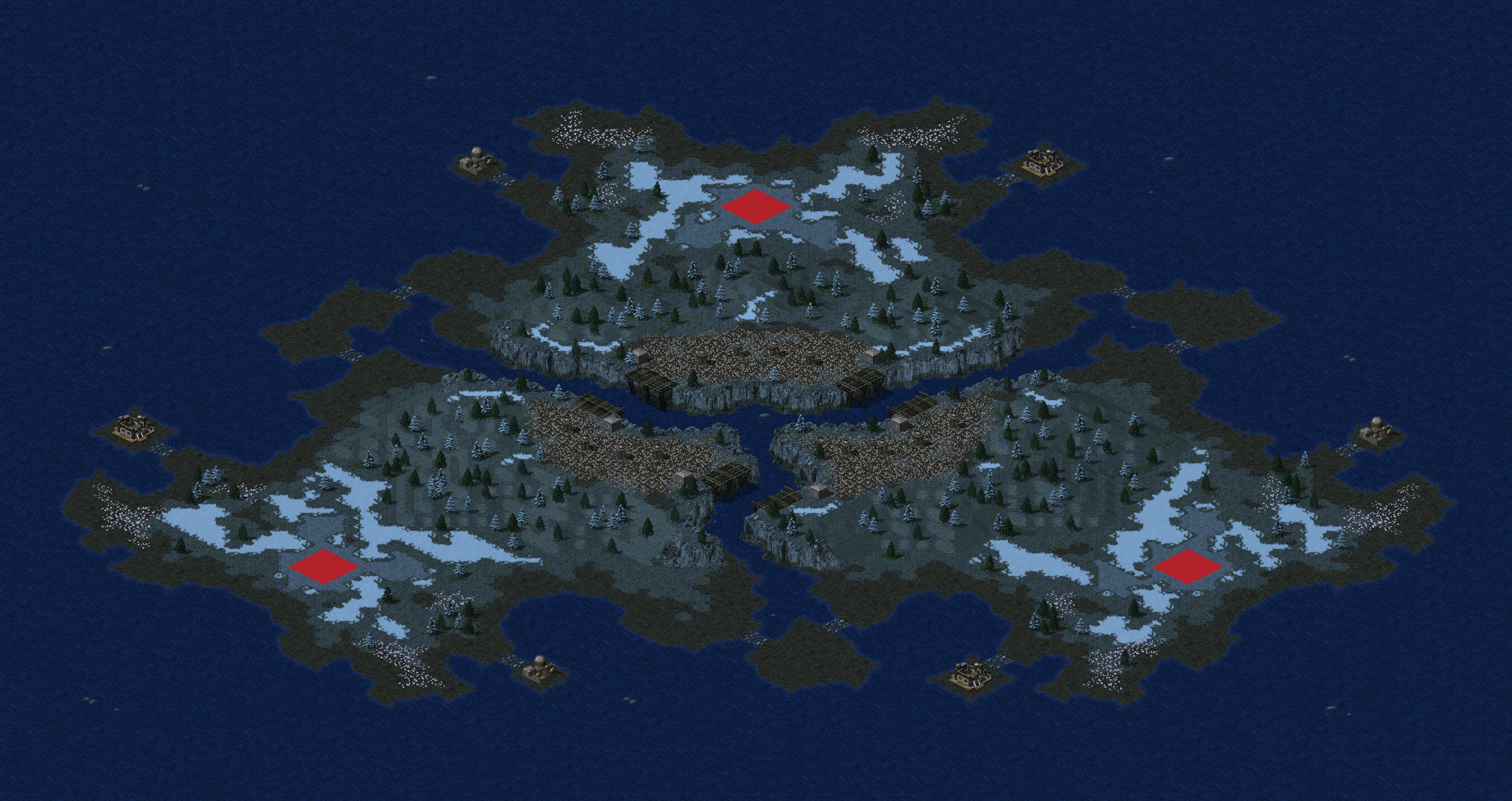 Rendered map: Frigid Triangle