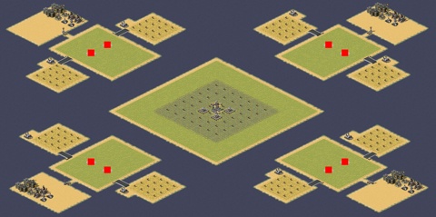Rendered preview of Naval Battle 2v2v2v2