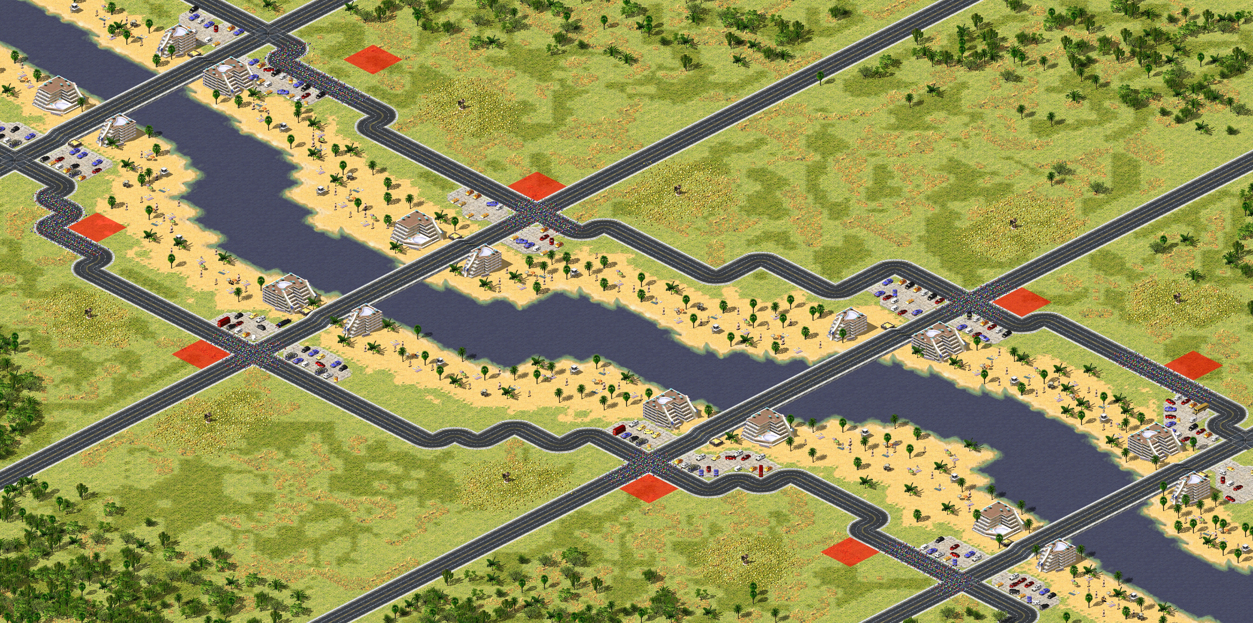 Rendered map: 天涯度假岛