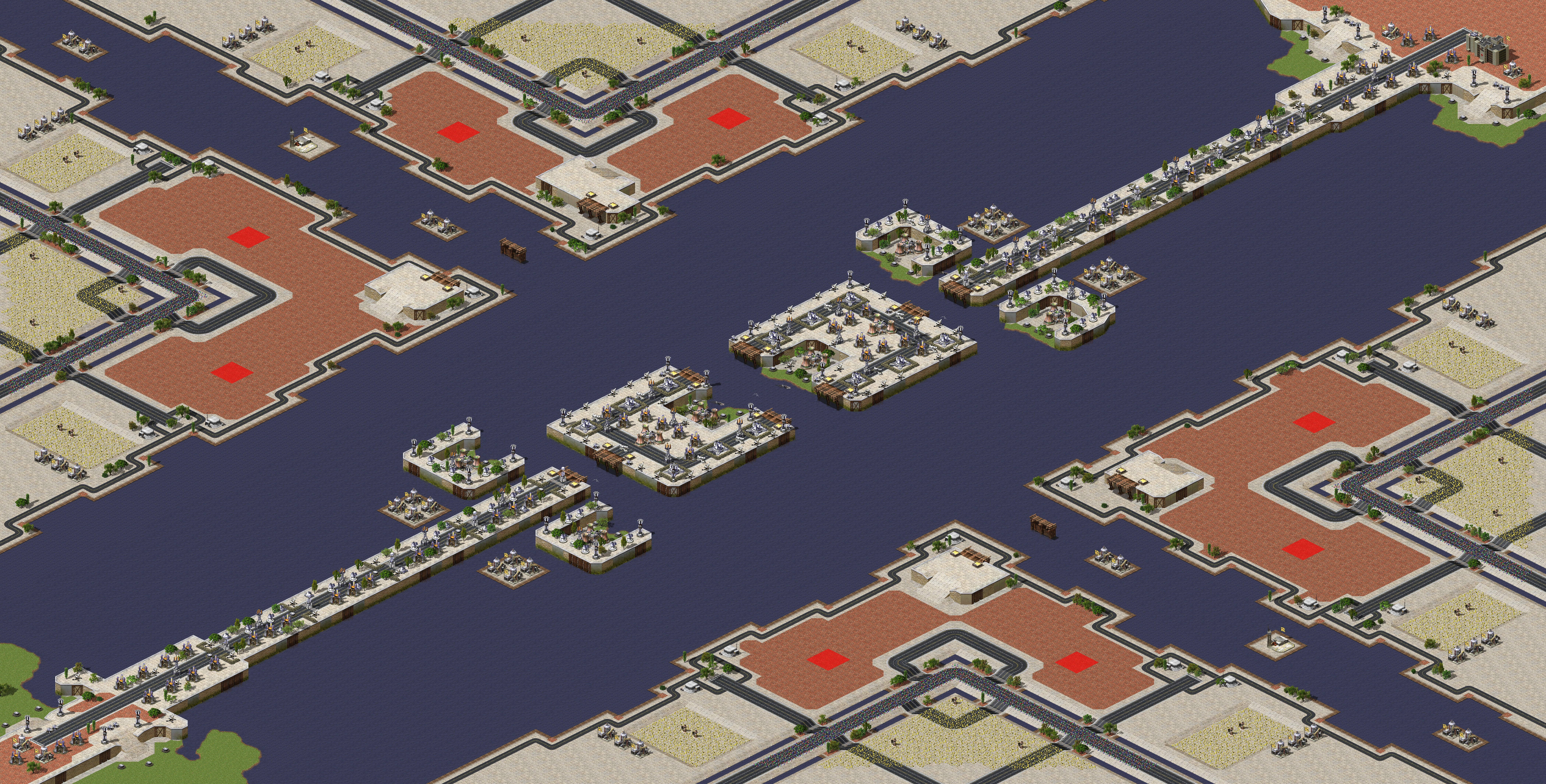 Rendered map: Guns of Navarone