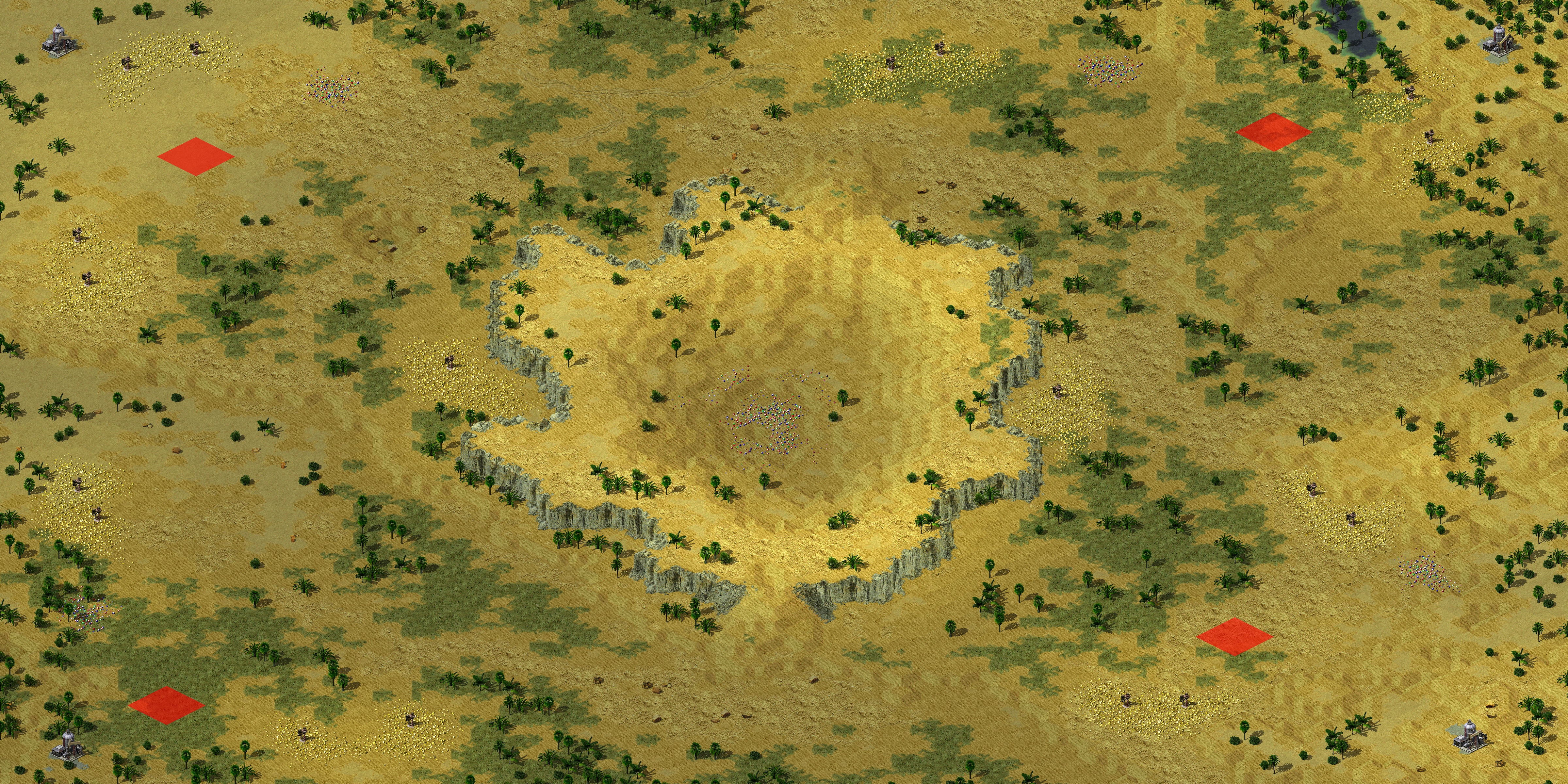 Rendered map: Divide and Conquer