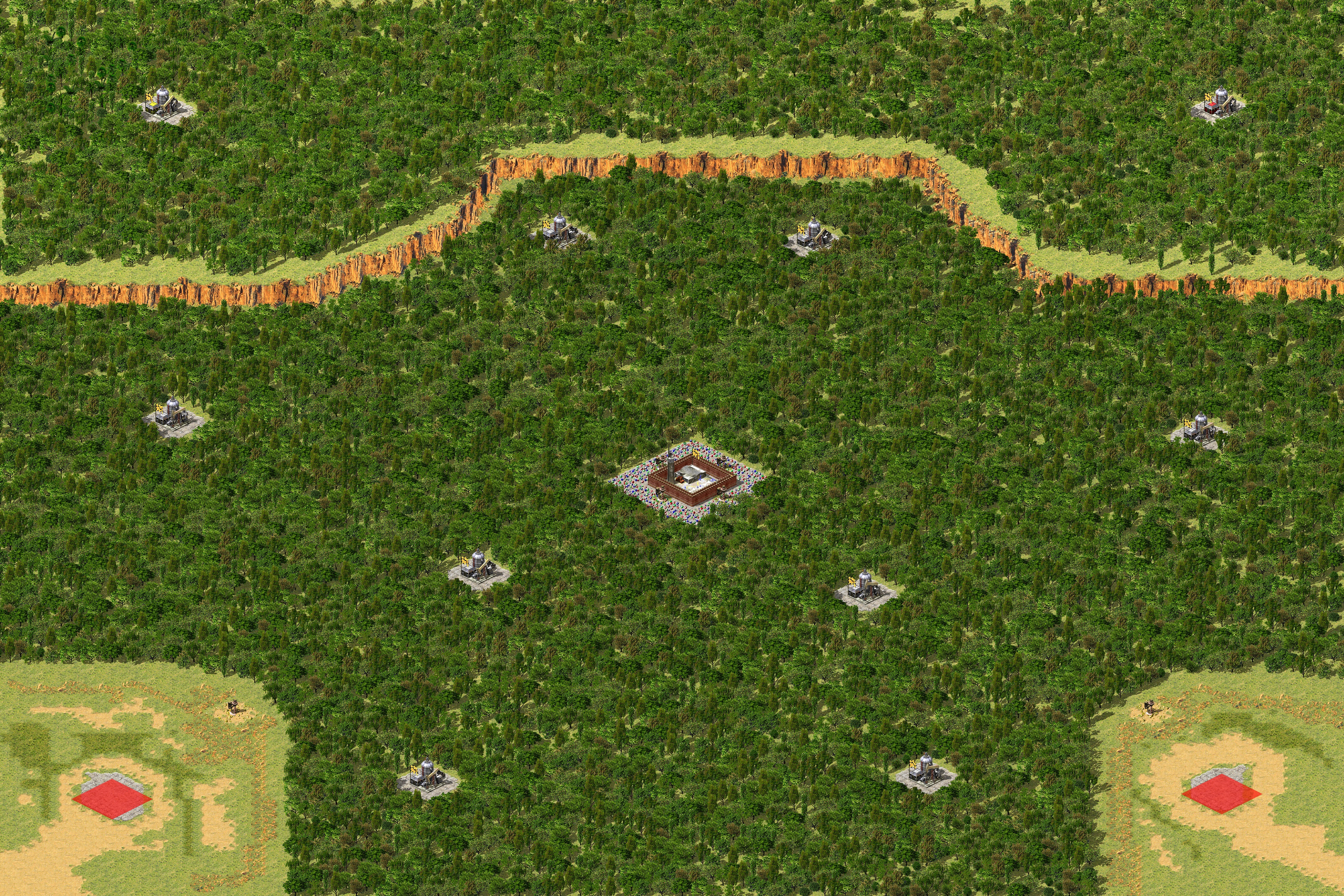 Rendered map: Forgotten Forest