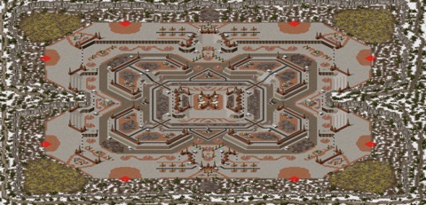 Rendered preview of Central Quad (2-8)