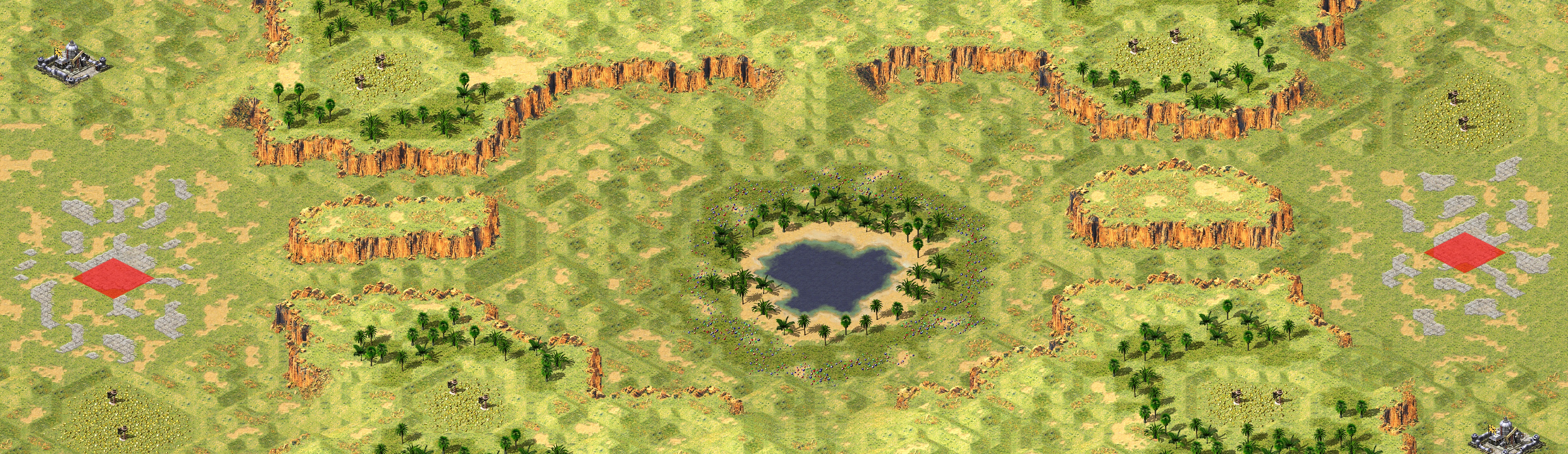 Rendered map: Oasis