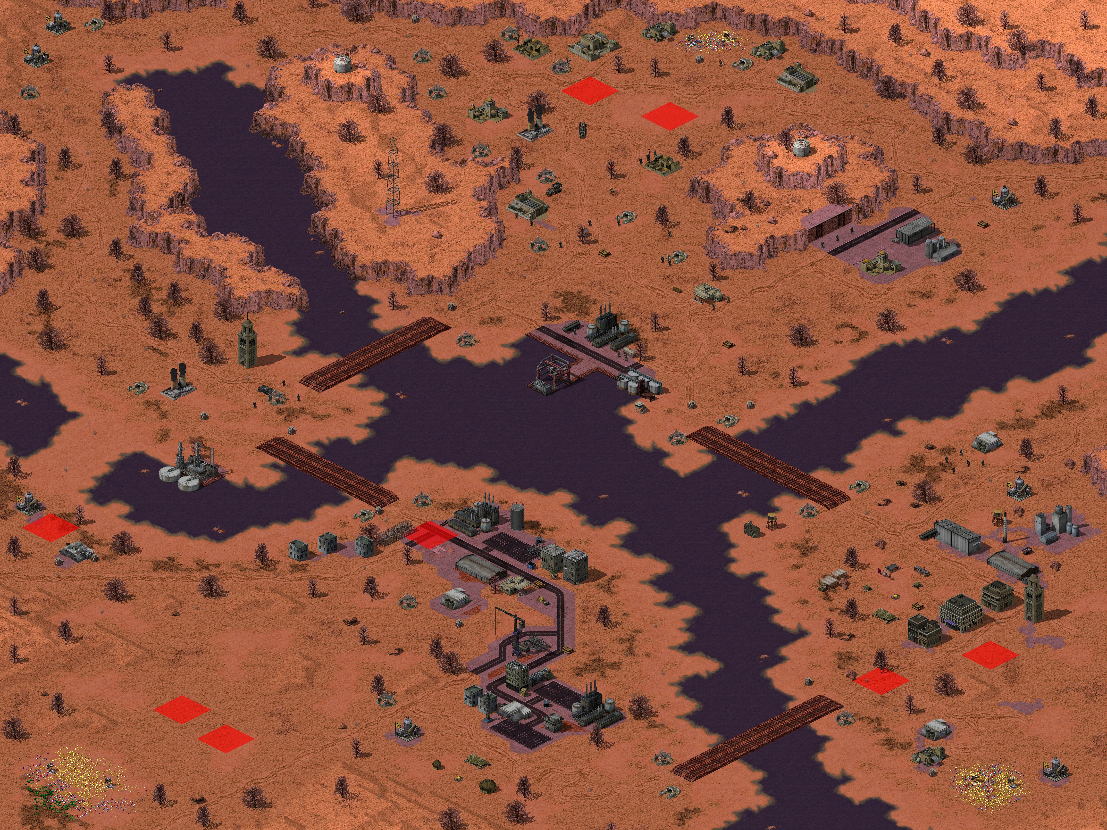 Rendered map: Allied Generals Challenge 1