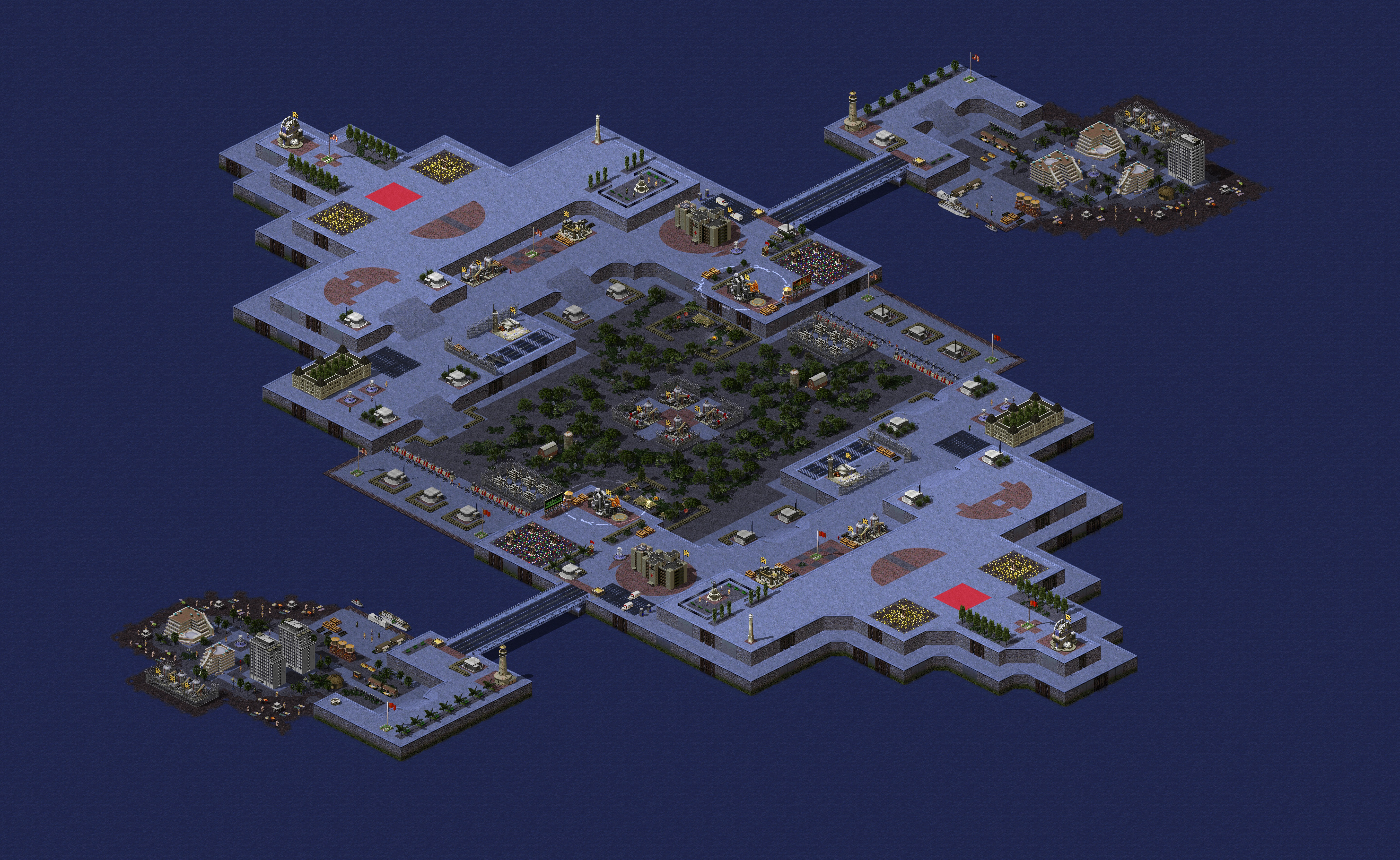 Rendered map: Sightseeing Castle
