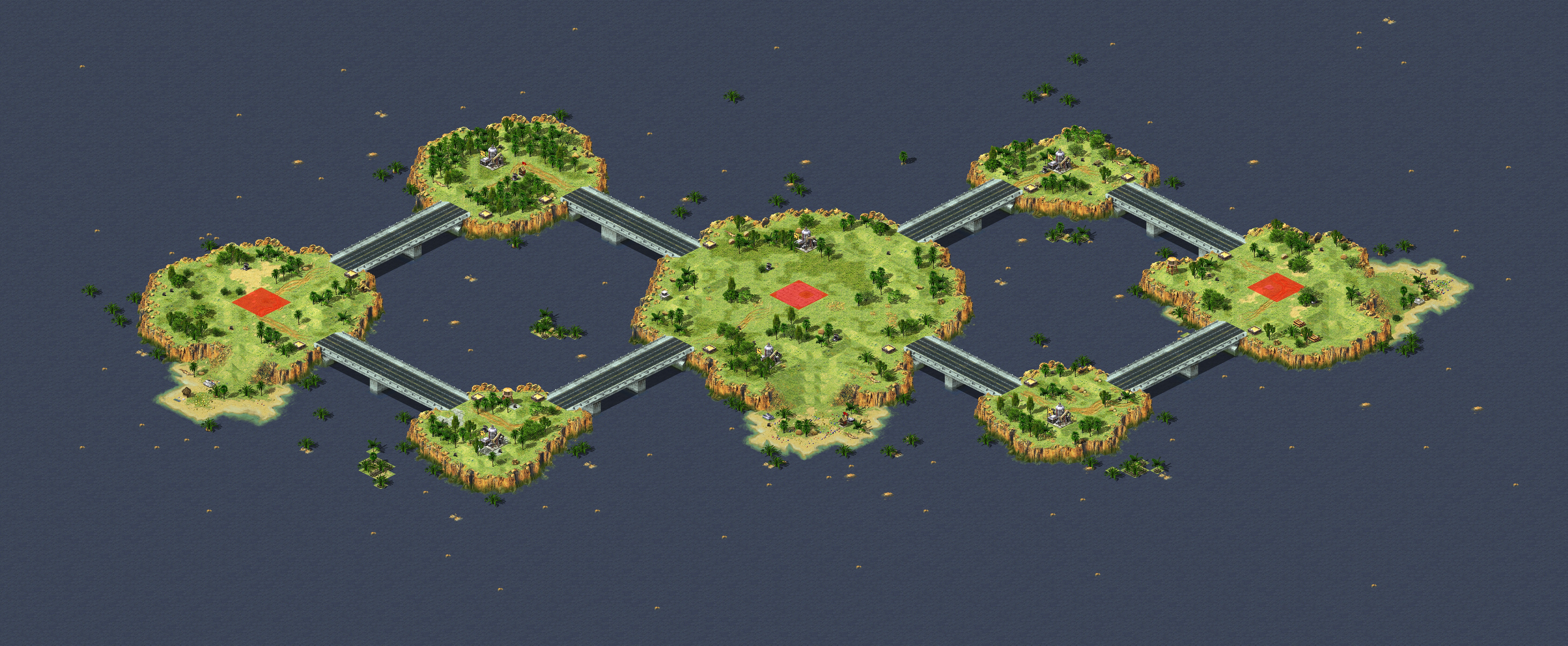 Rendered map: RD Island Dispute