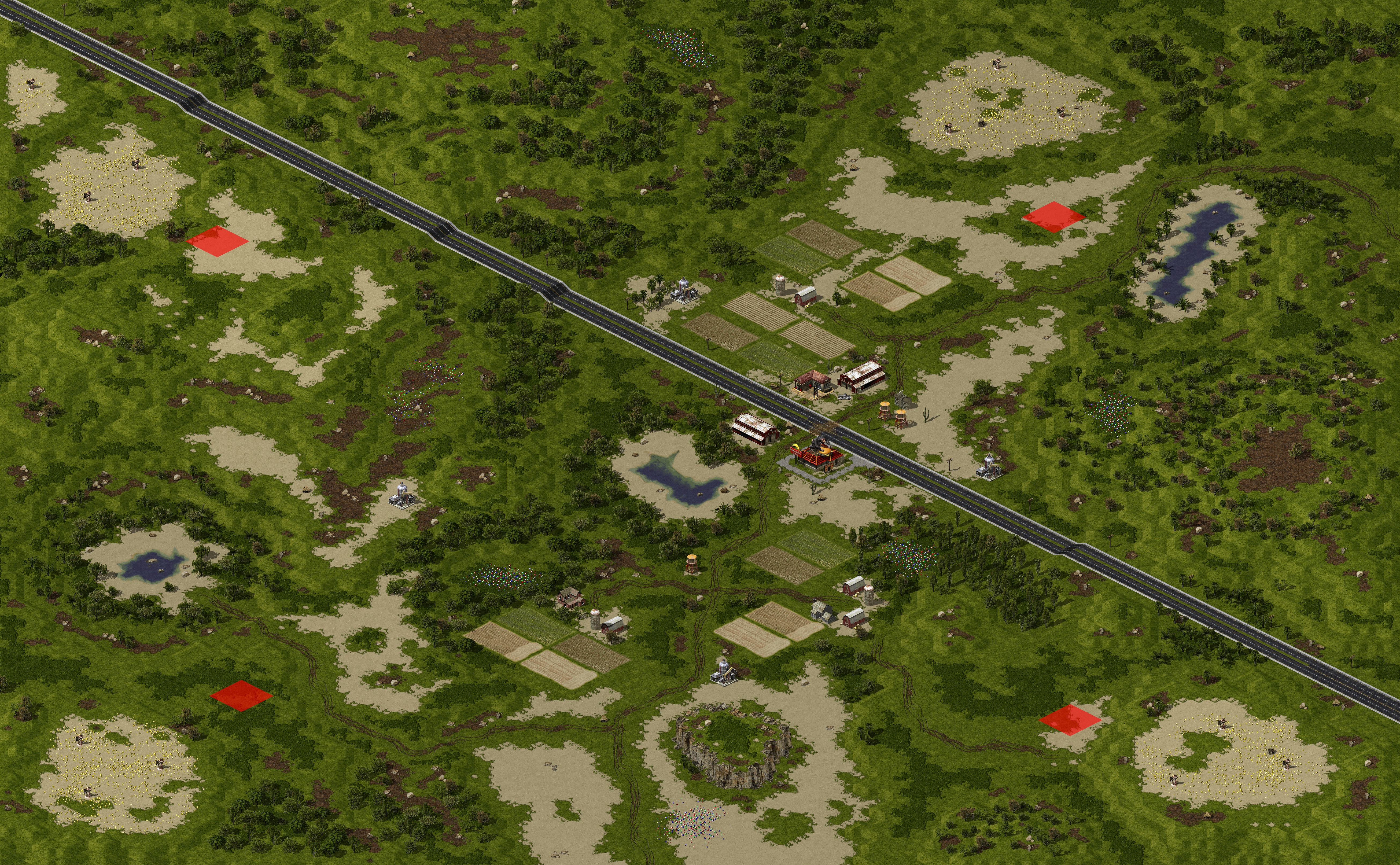 Rendered map: Golden State Freeway (4)