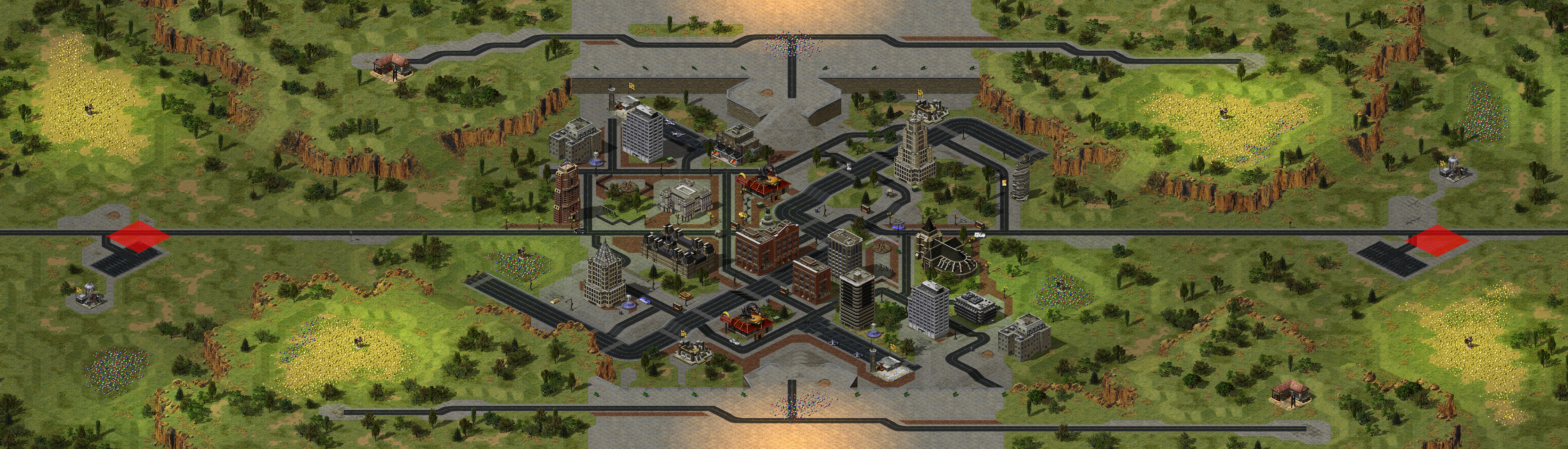 Rendered map: Cynical Night Plan