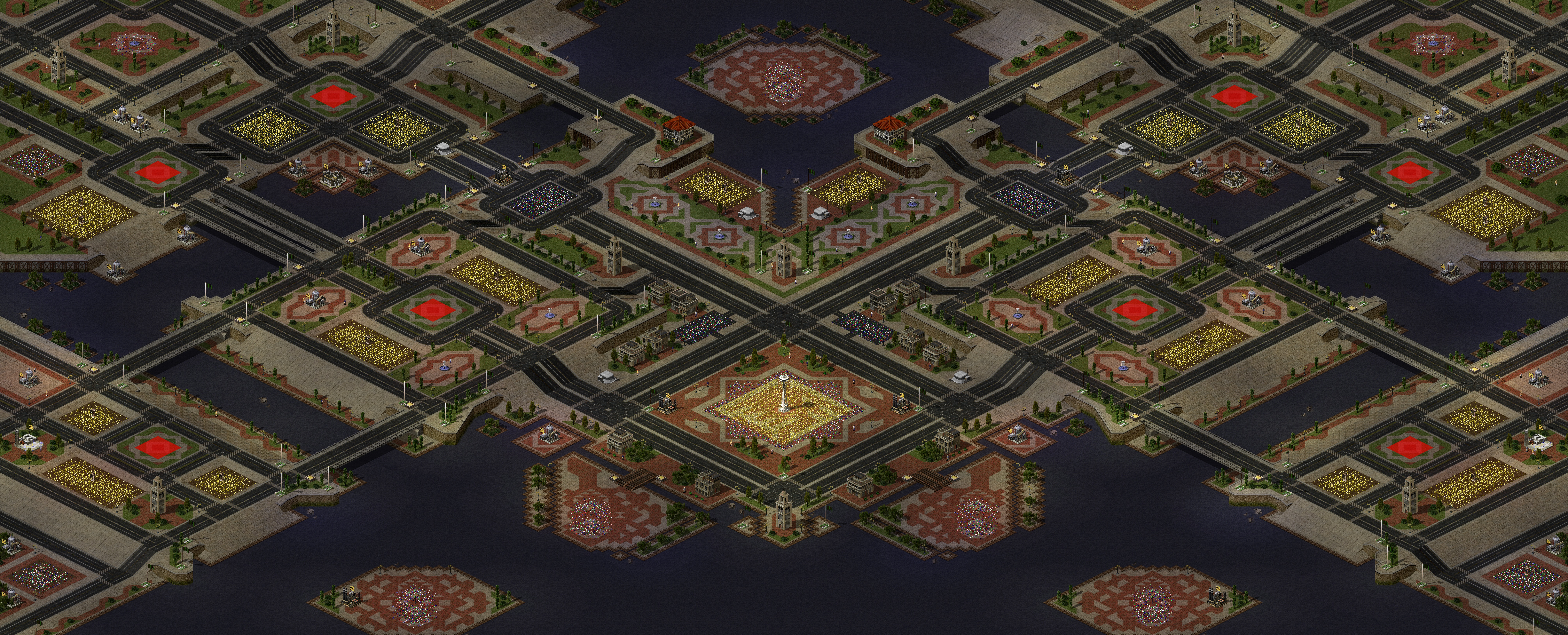 Rendered map: Andalusia 2.0