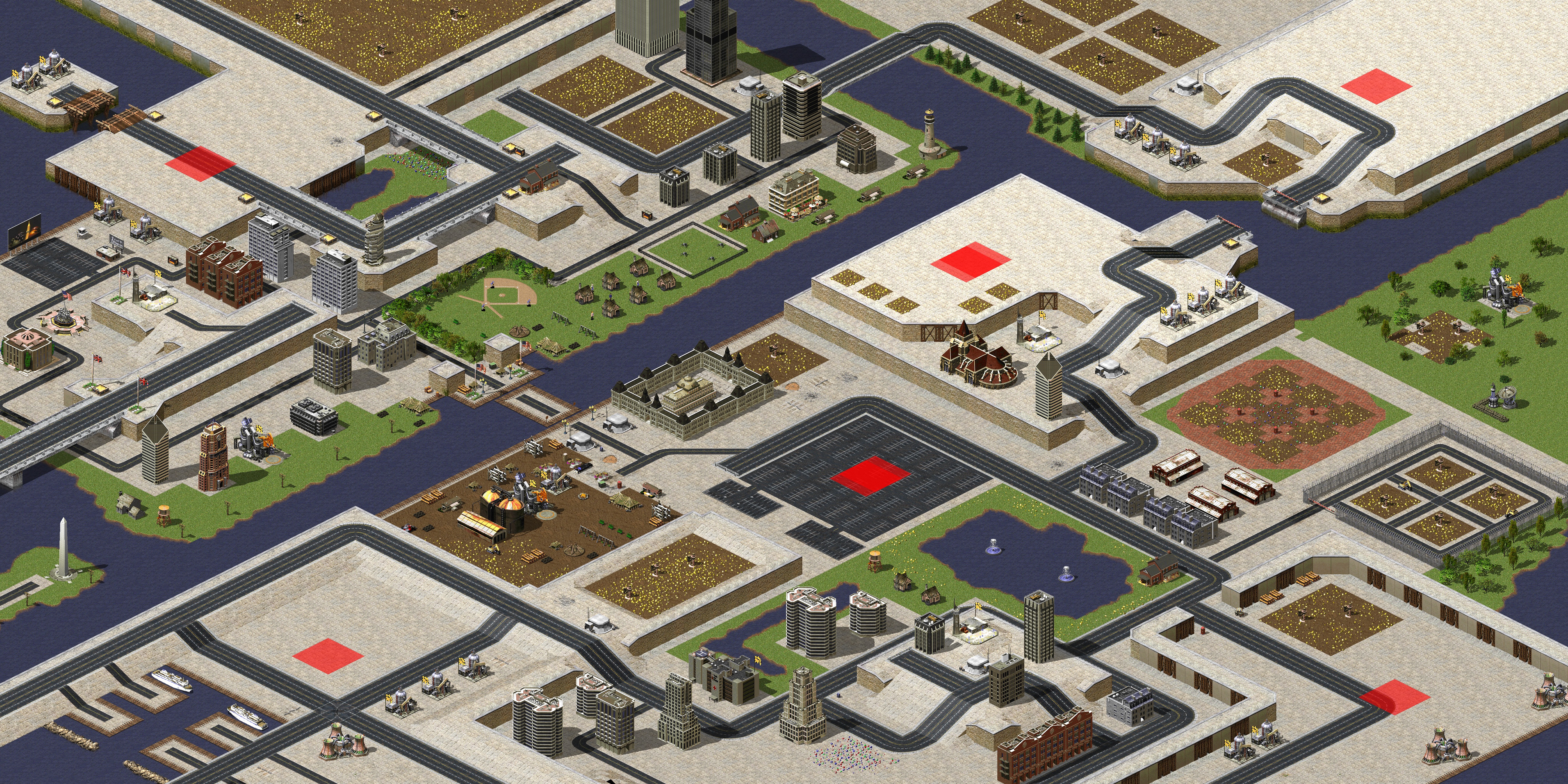 Rendered map: Urban Crush