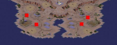 Rendered preview of Dune Corner 2v2