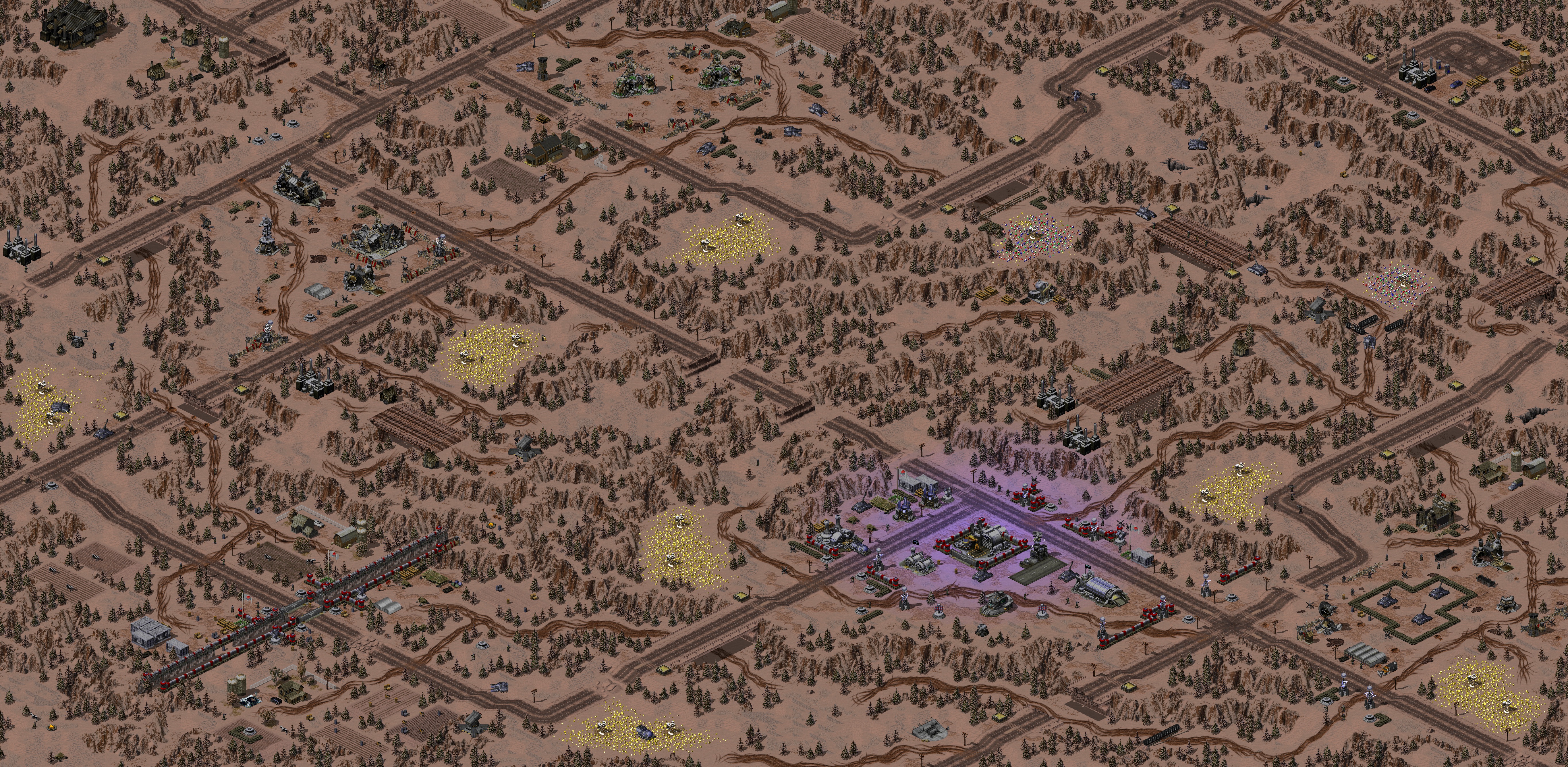 Rendered map: Soviets: Burned Alive