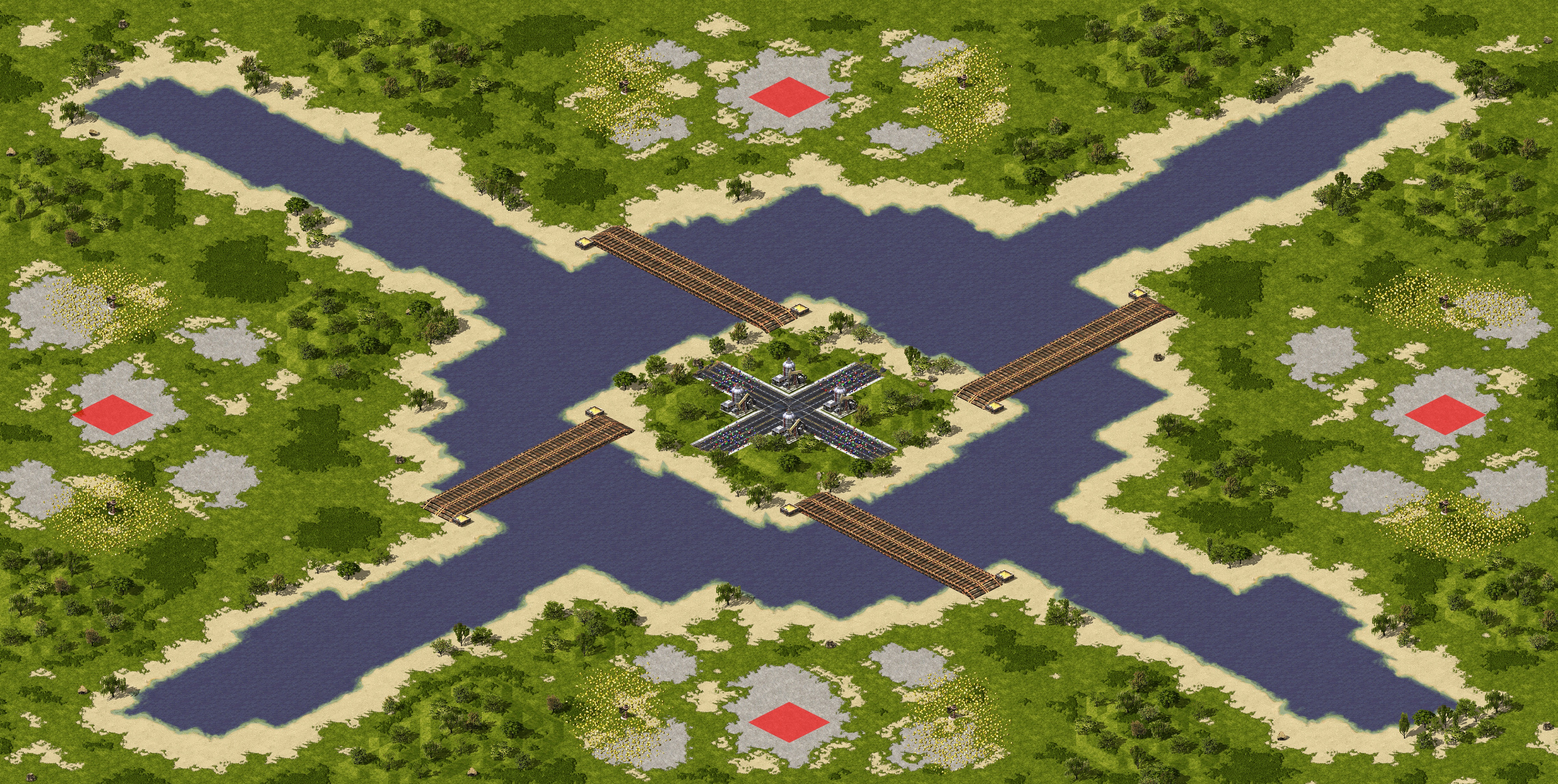 Rendered map: Otter's Revenge (4)