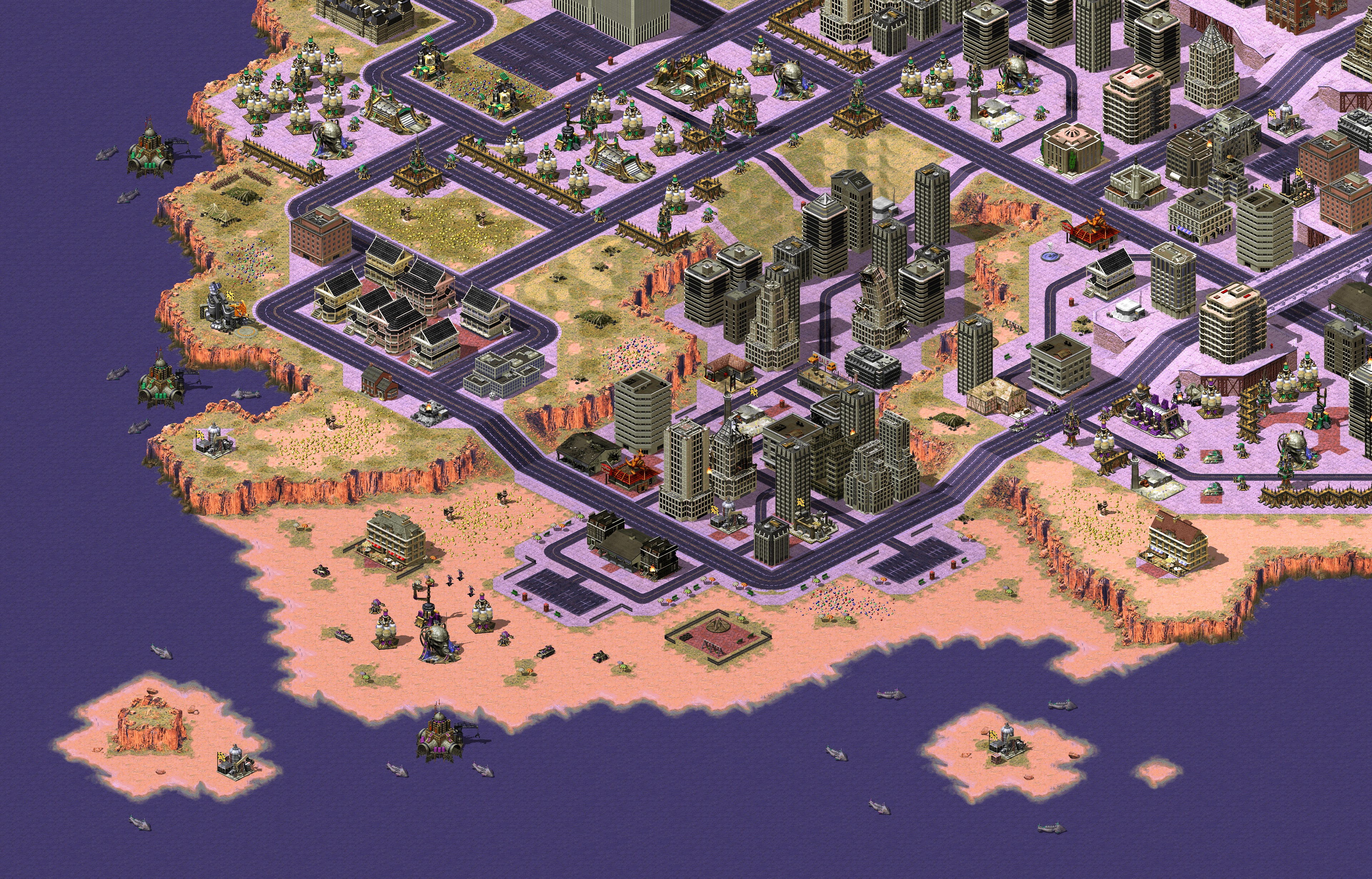 Rendered map: Clone's of Spain
