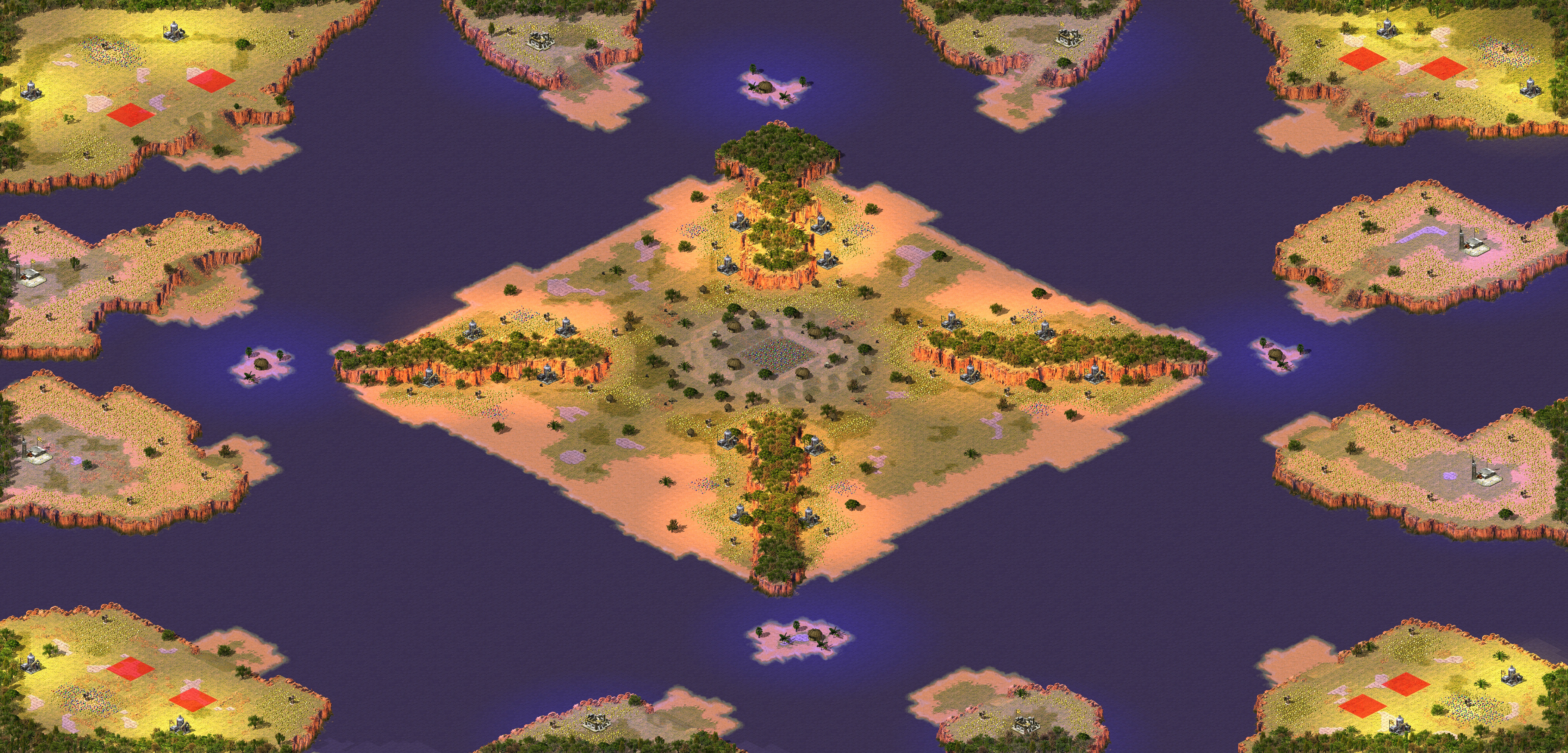 Rendered map: [Q]Qienas Sunset v1.3