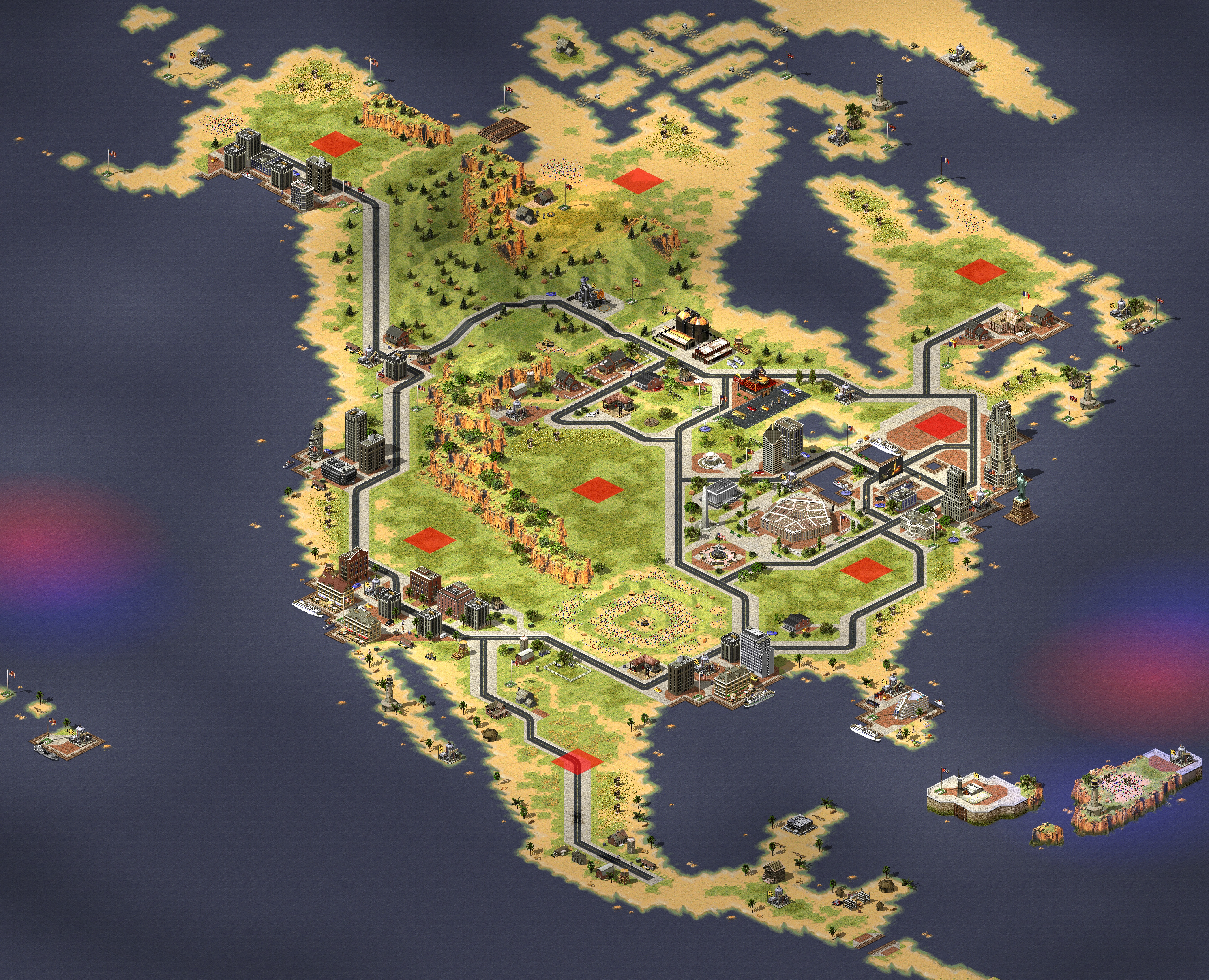 Rendered map: [North American War] Patch of Land