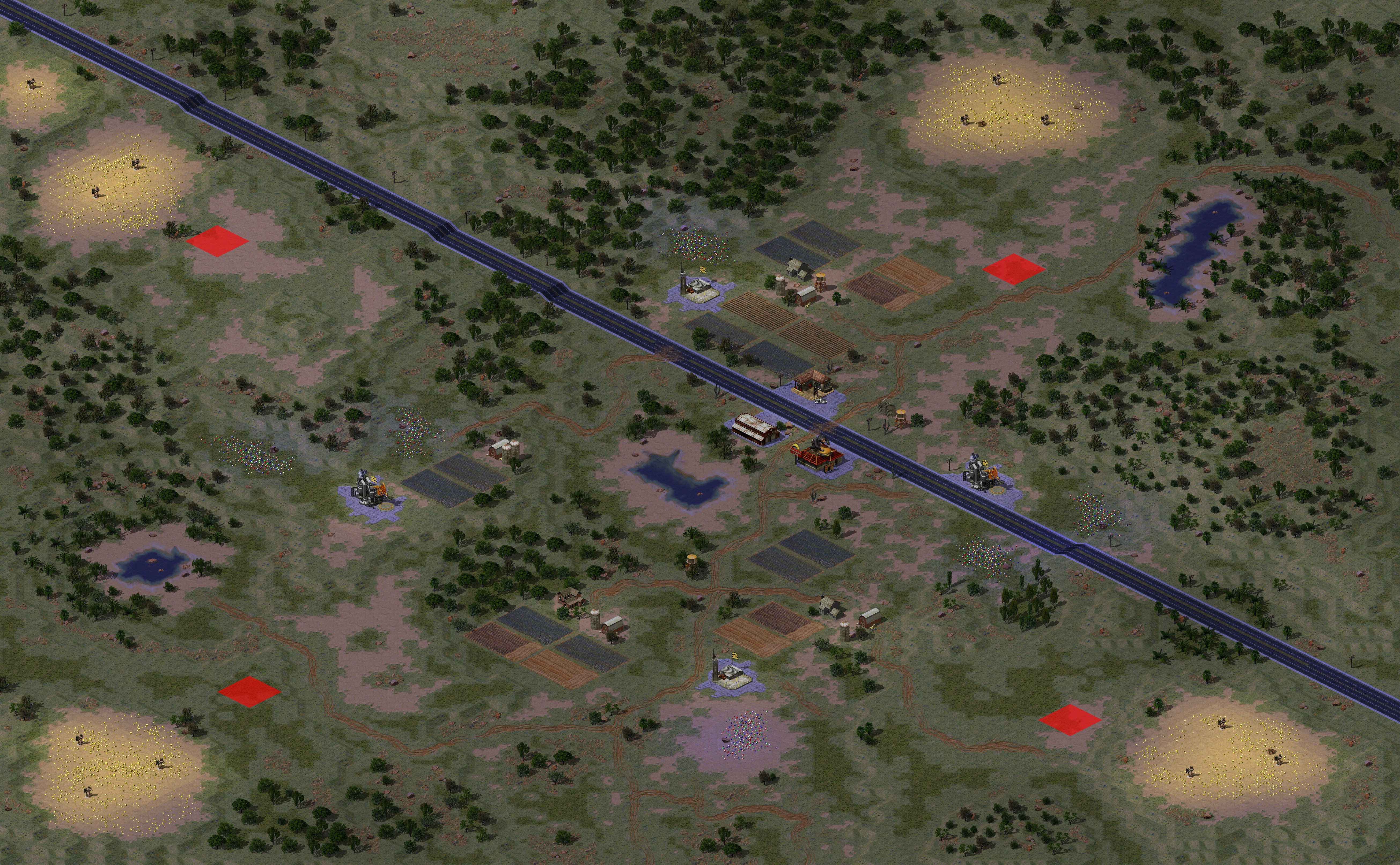 Rendered map: Golden State Freeway LE v1.14
