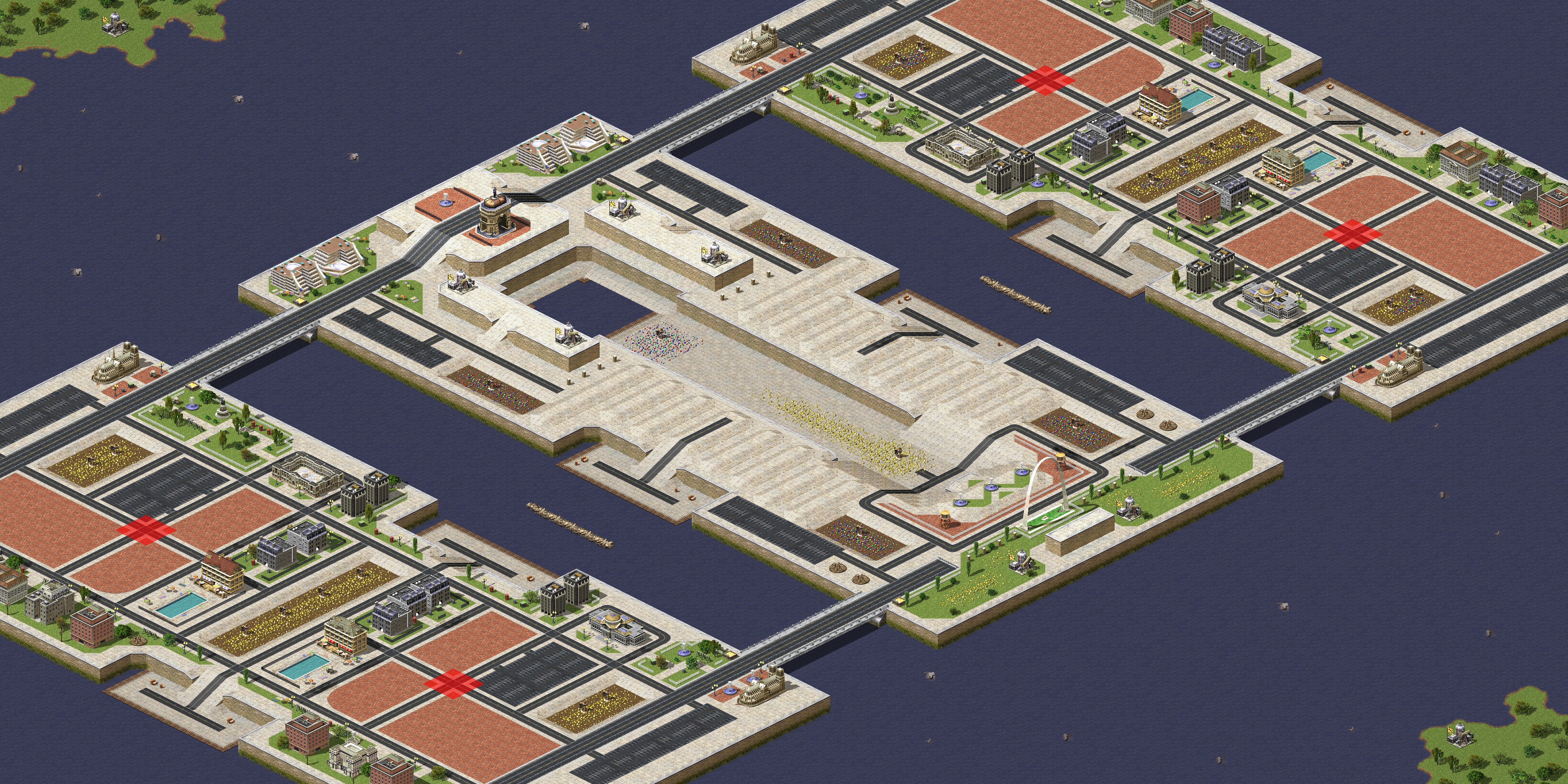 Rendered map: More Water