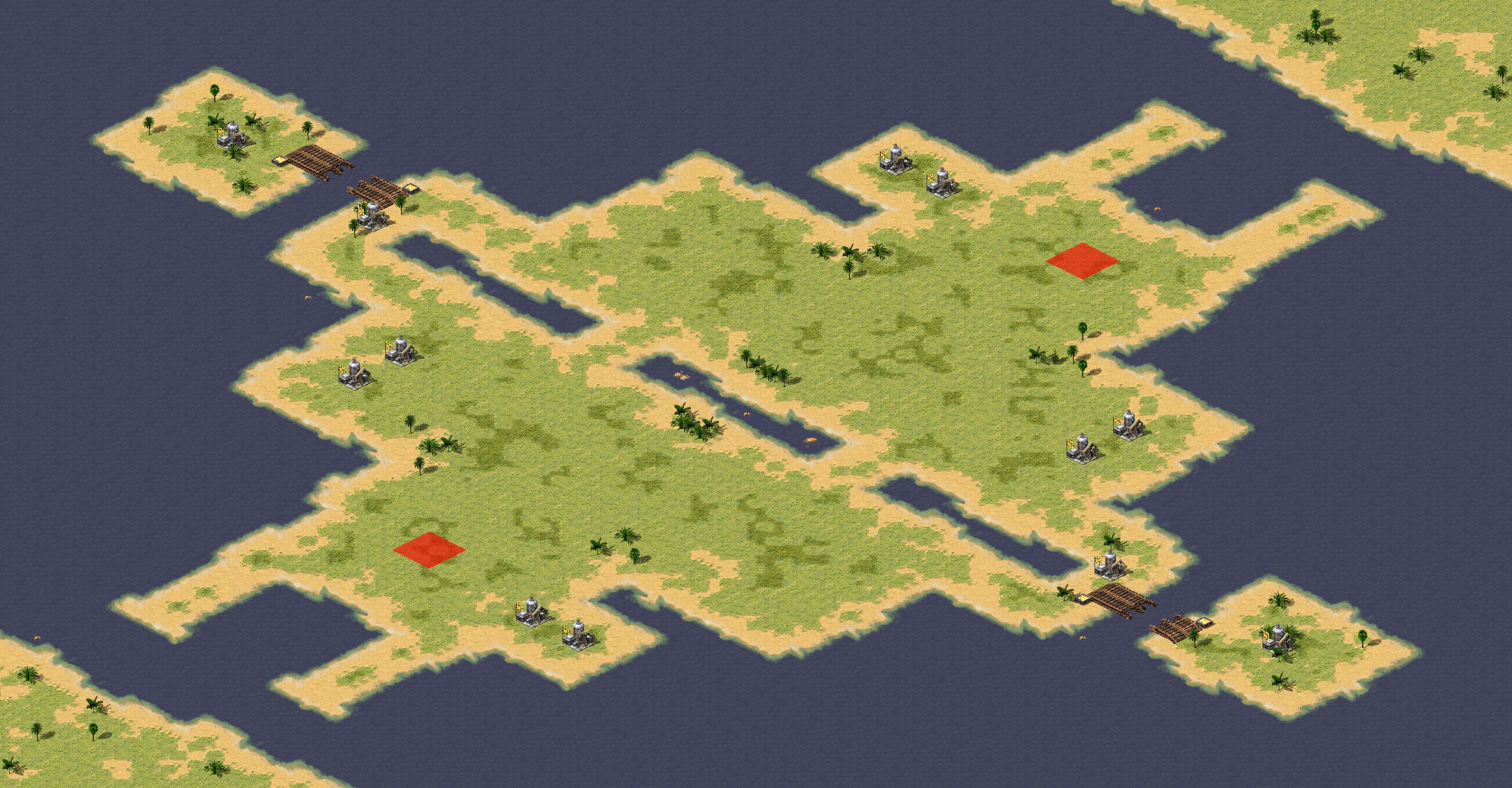 Rendered map: Official Tournament Map B