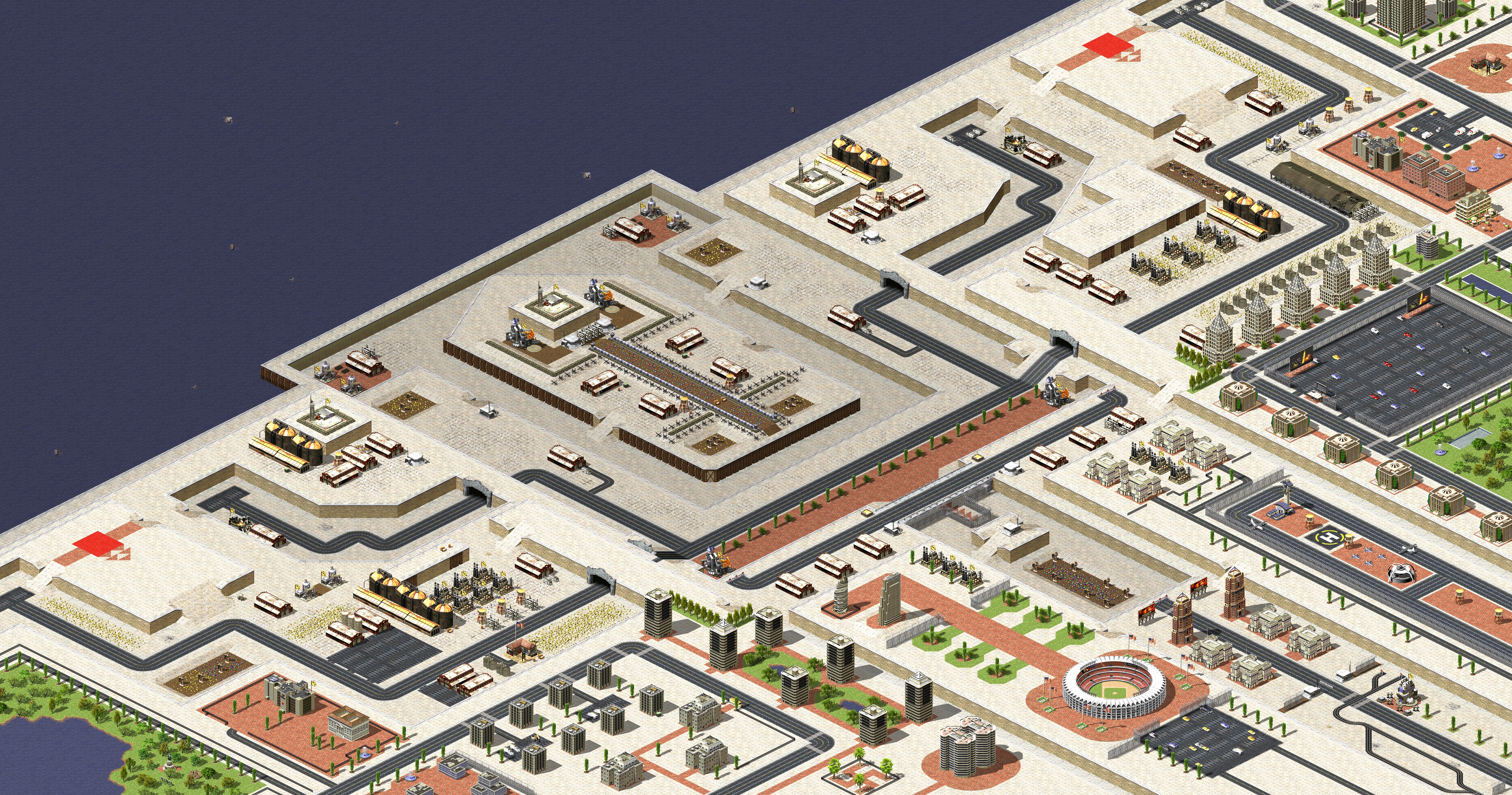 Rendered map: Reborn 2.0 - Cargo Battle